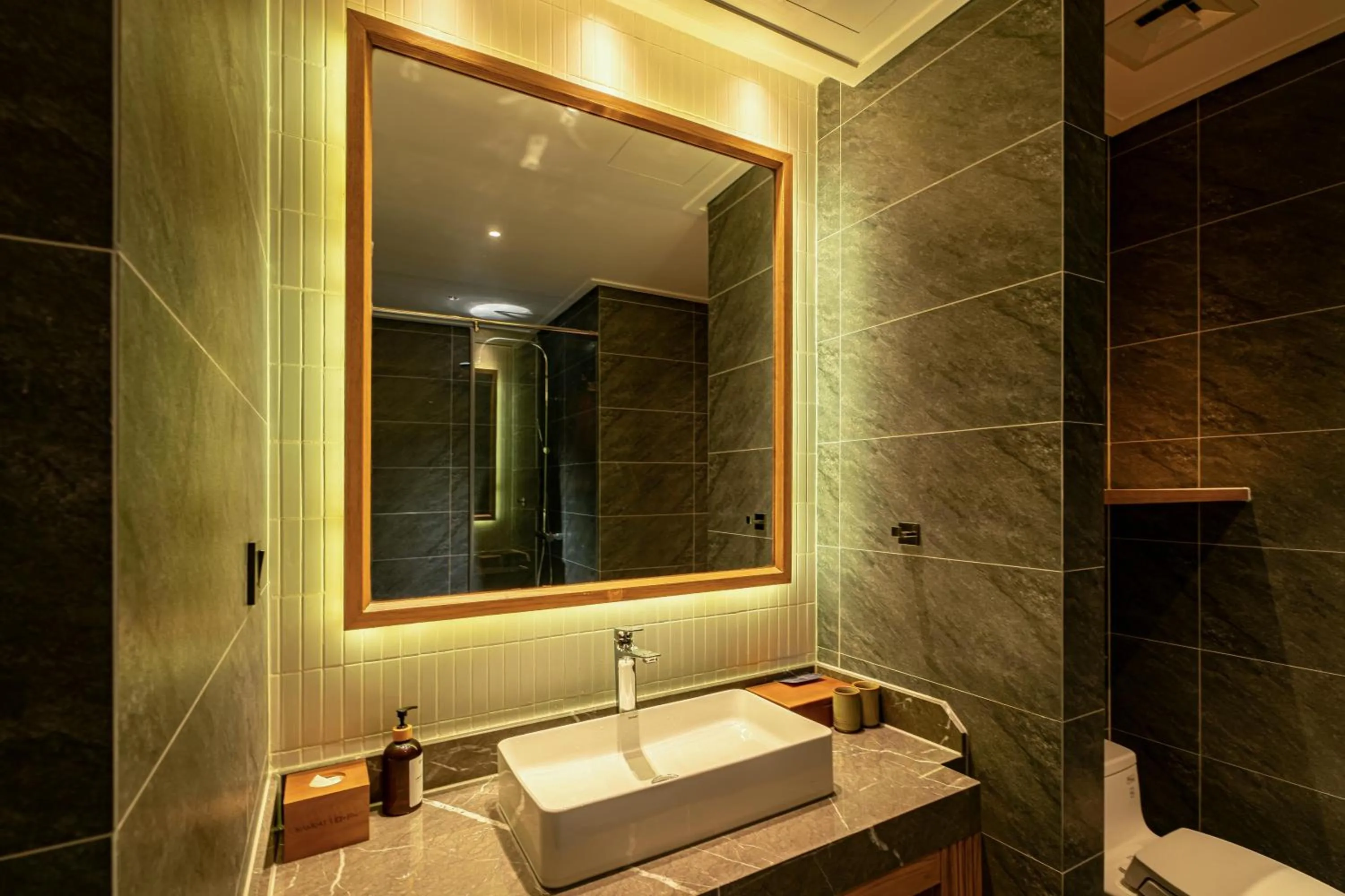 Bathroom in Nam Dat Hotel by D'Lecia Ha Long