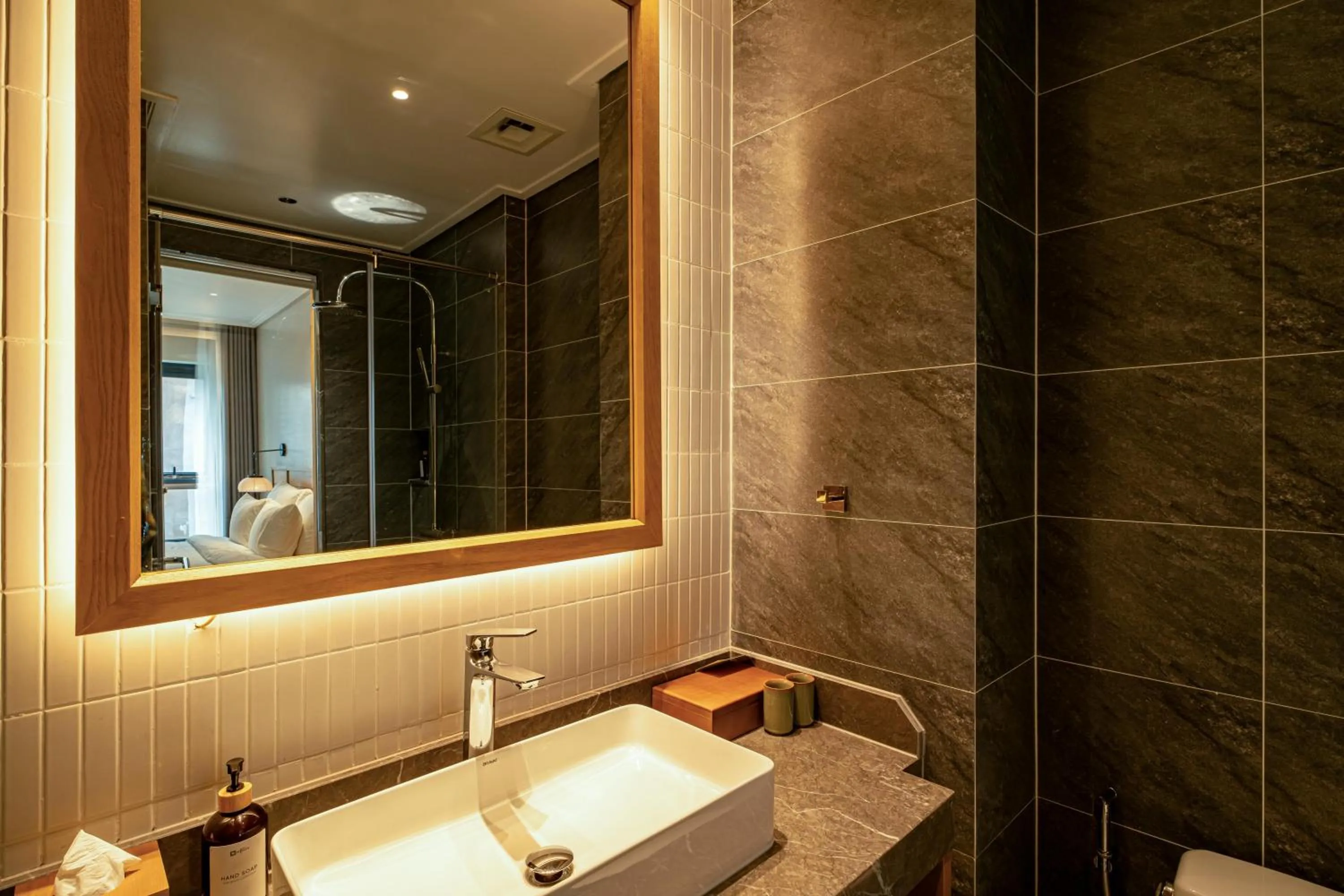 Bathroom in Nam Dat Hotel by D'Lecia Ha Long