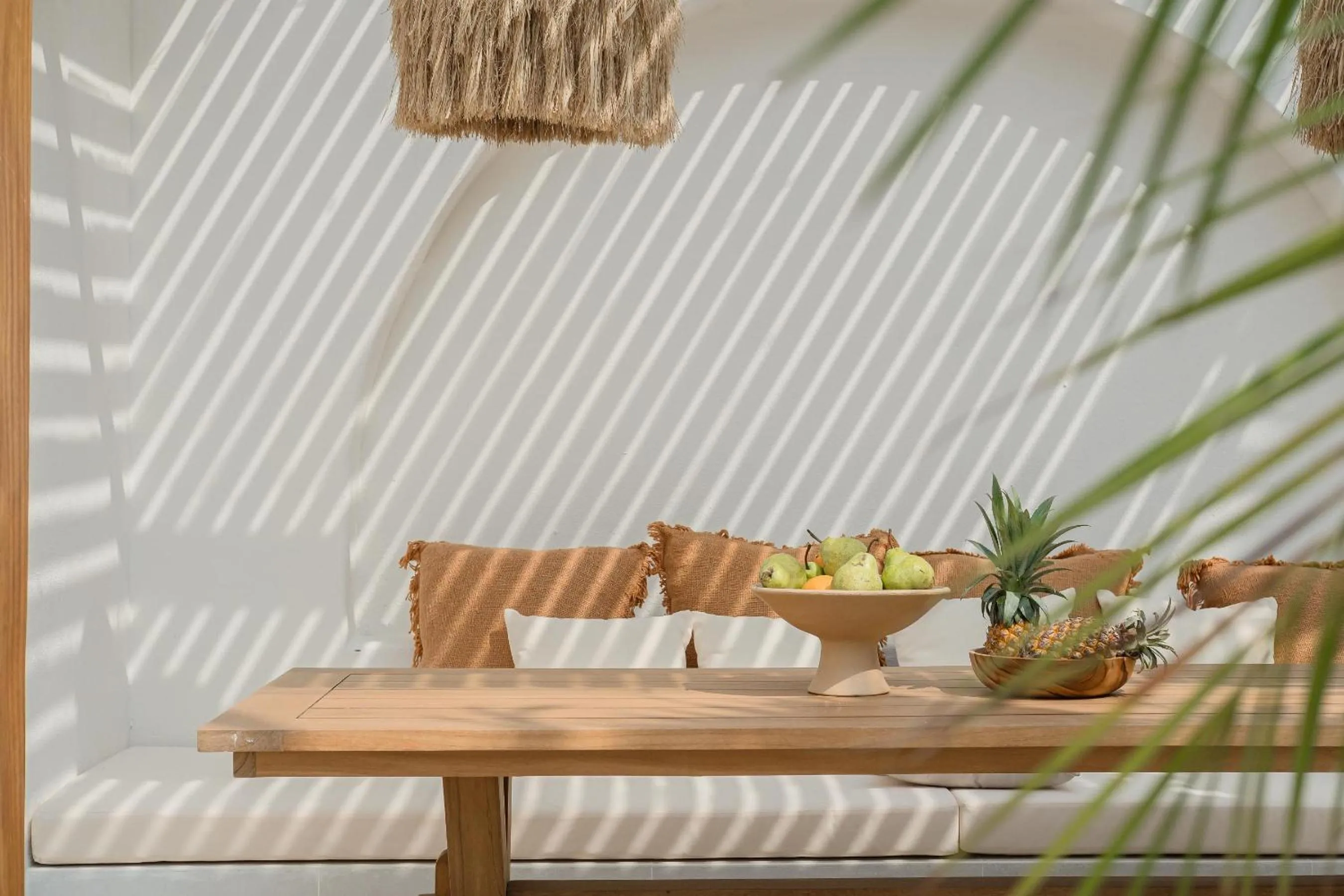 Dining area in Mazari Villas