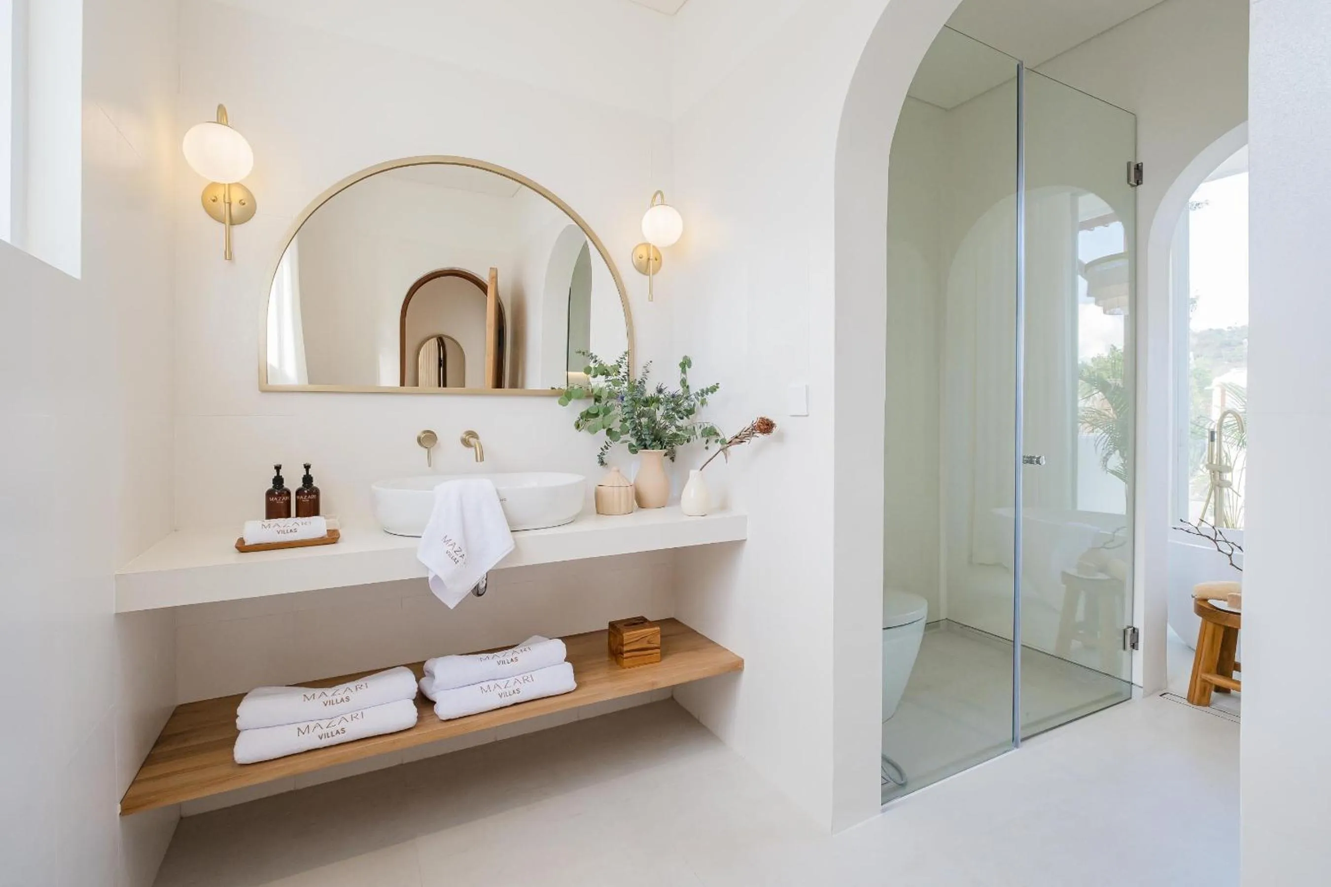 Bathroom in Mazari Villas