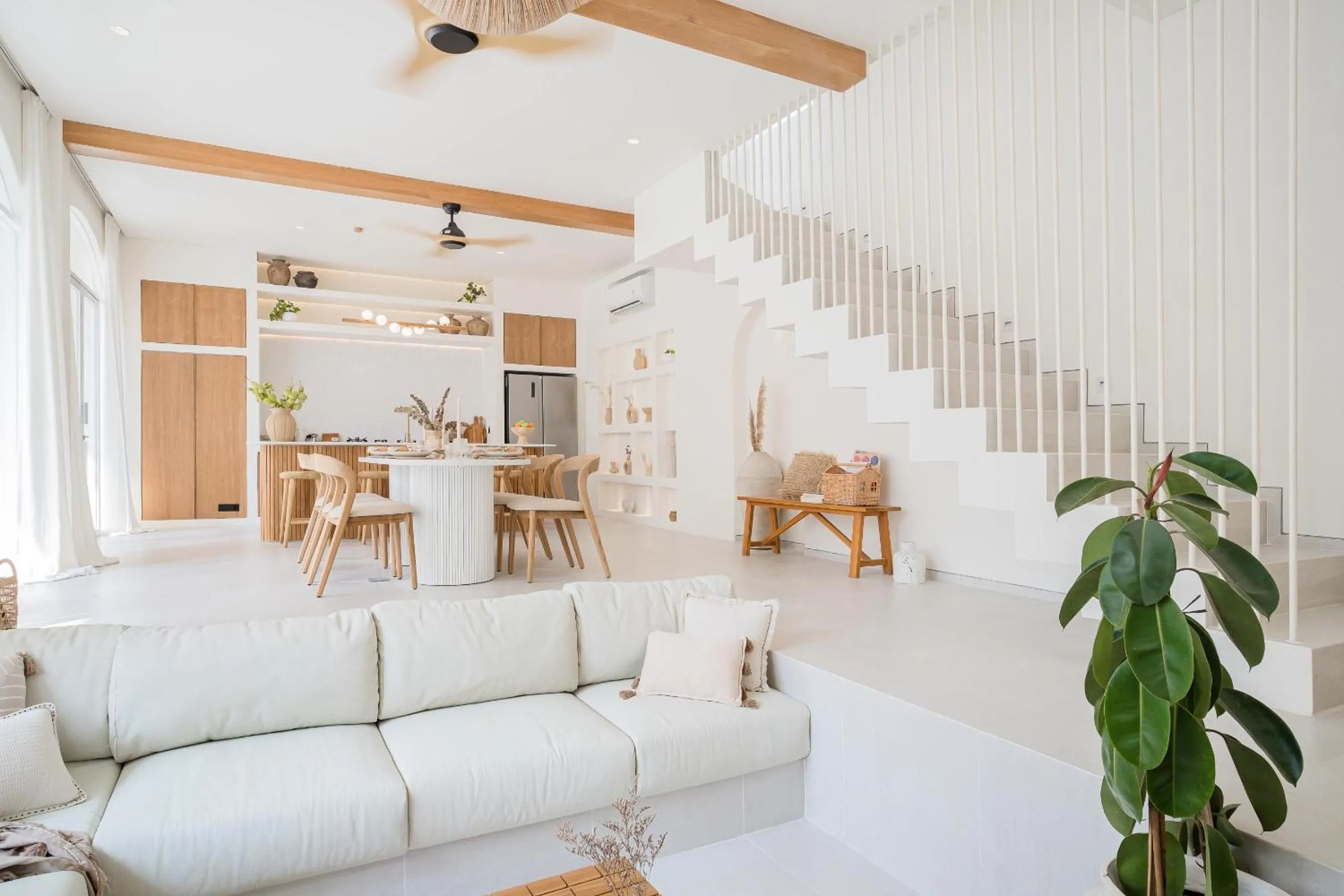 Living room in Mazari Villas