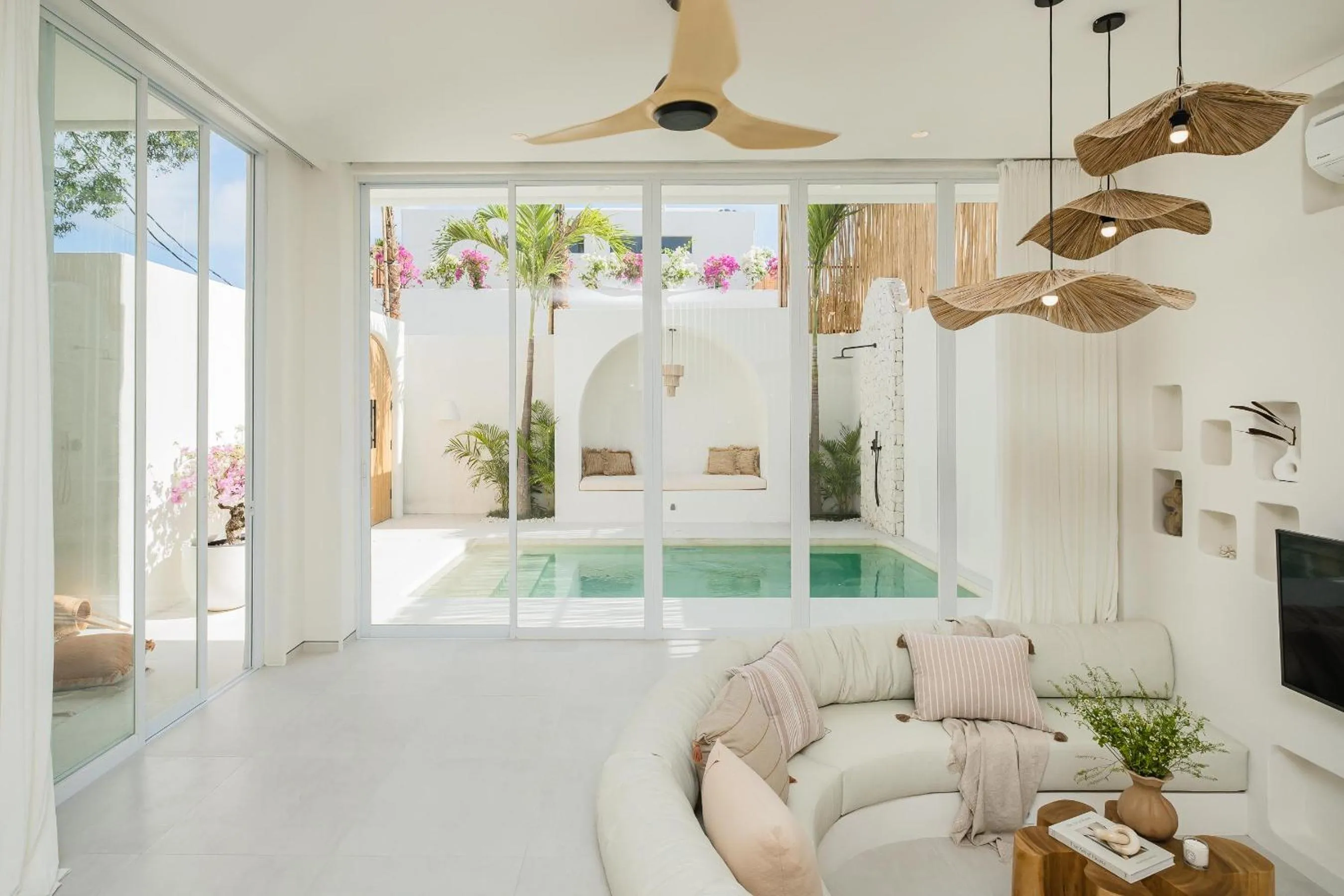 Living room in Mazari Villas