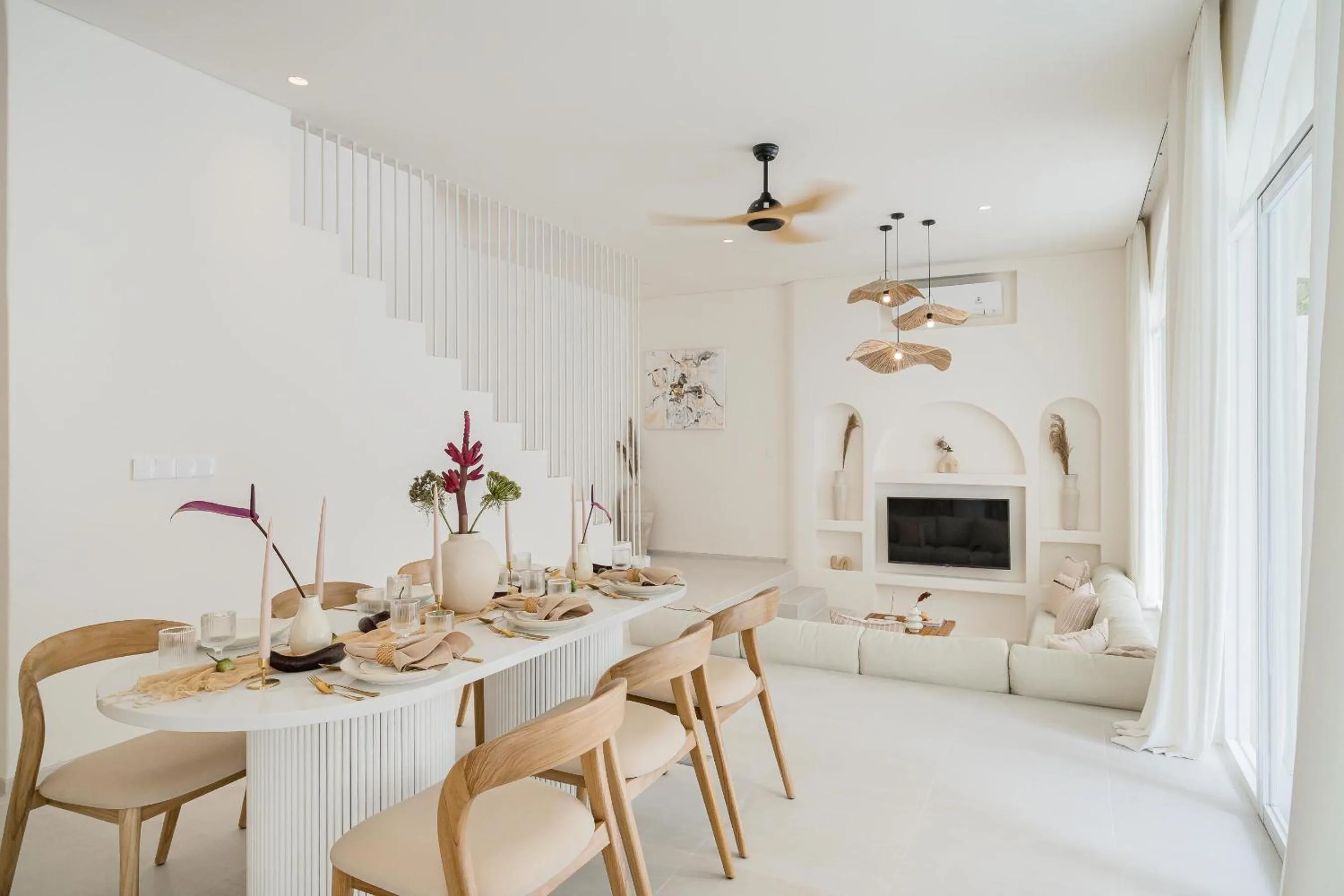 Living room in Mazari Villas