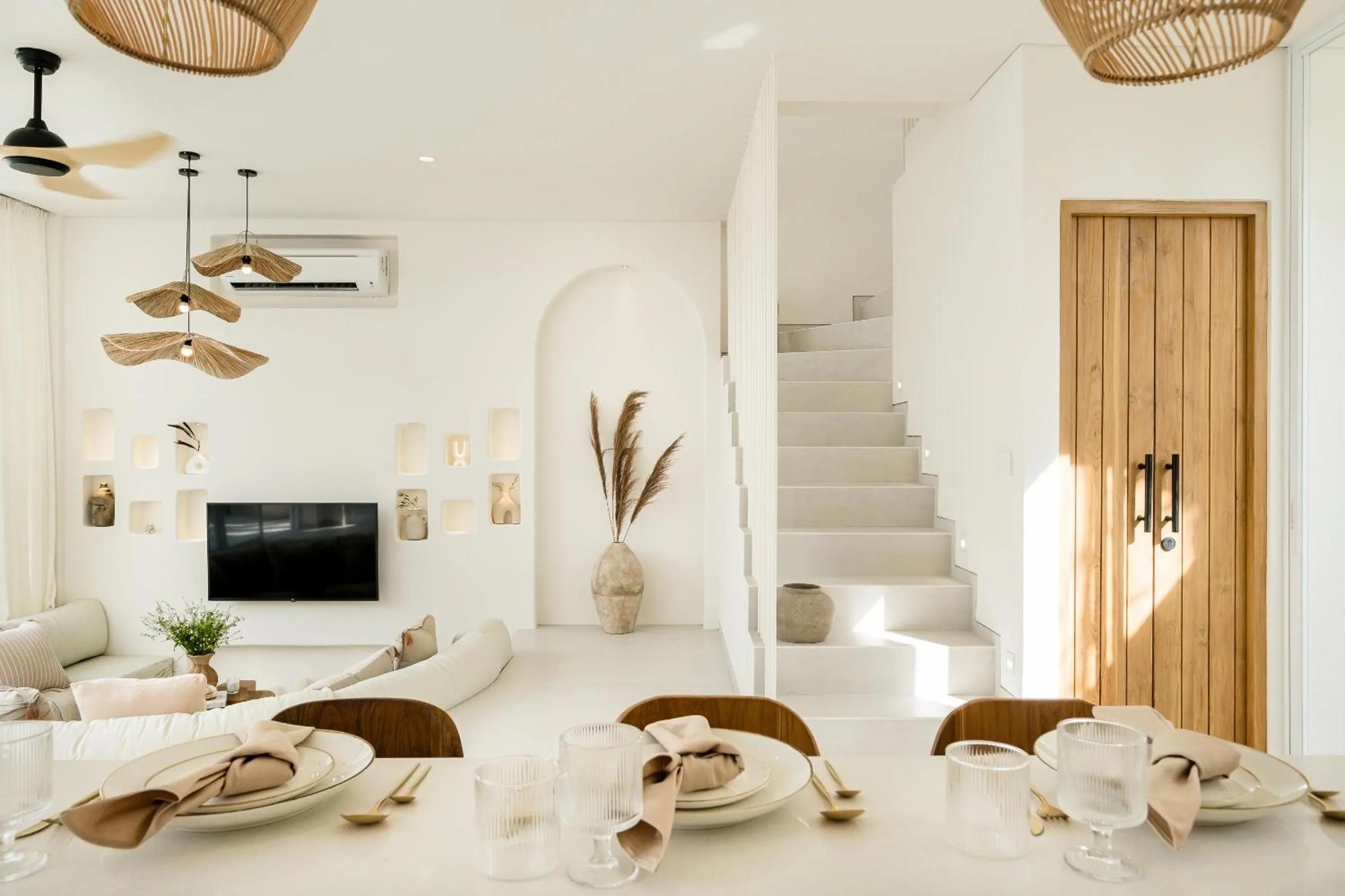 Living room in Mazari Villas