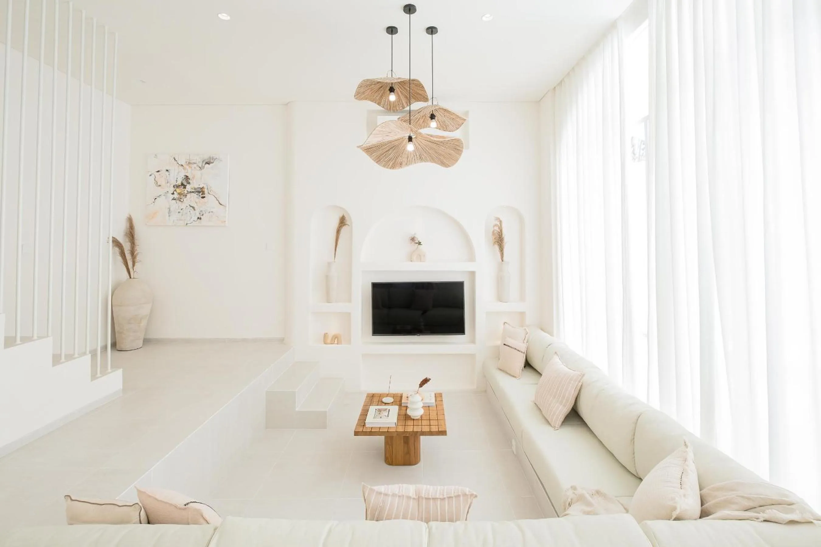 Living room in Mazari Villas