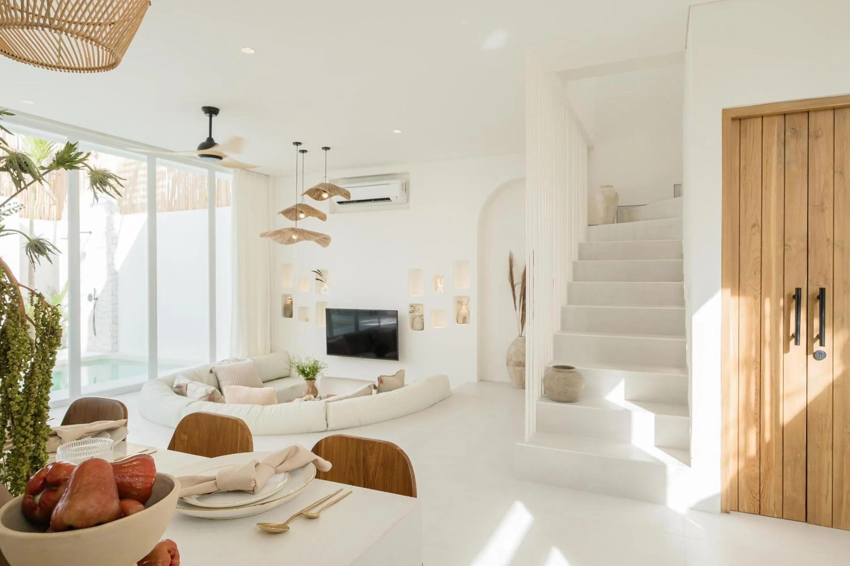 Kitchen or kitchenette in Mazari Villas