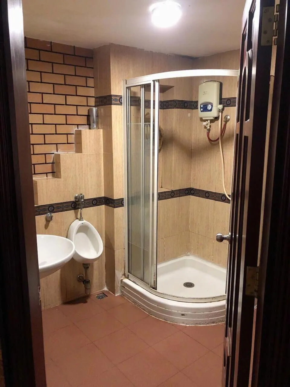 Shower in Alleyway home