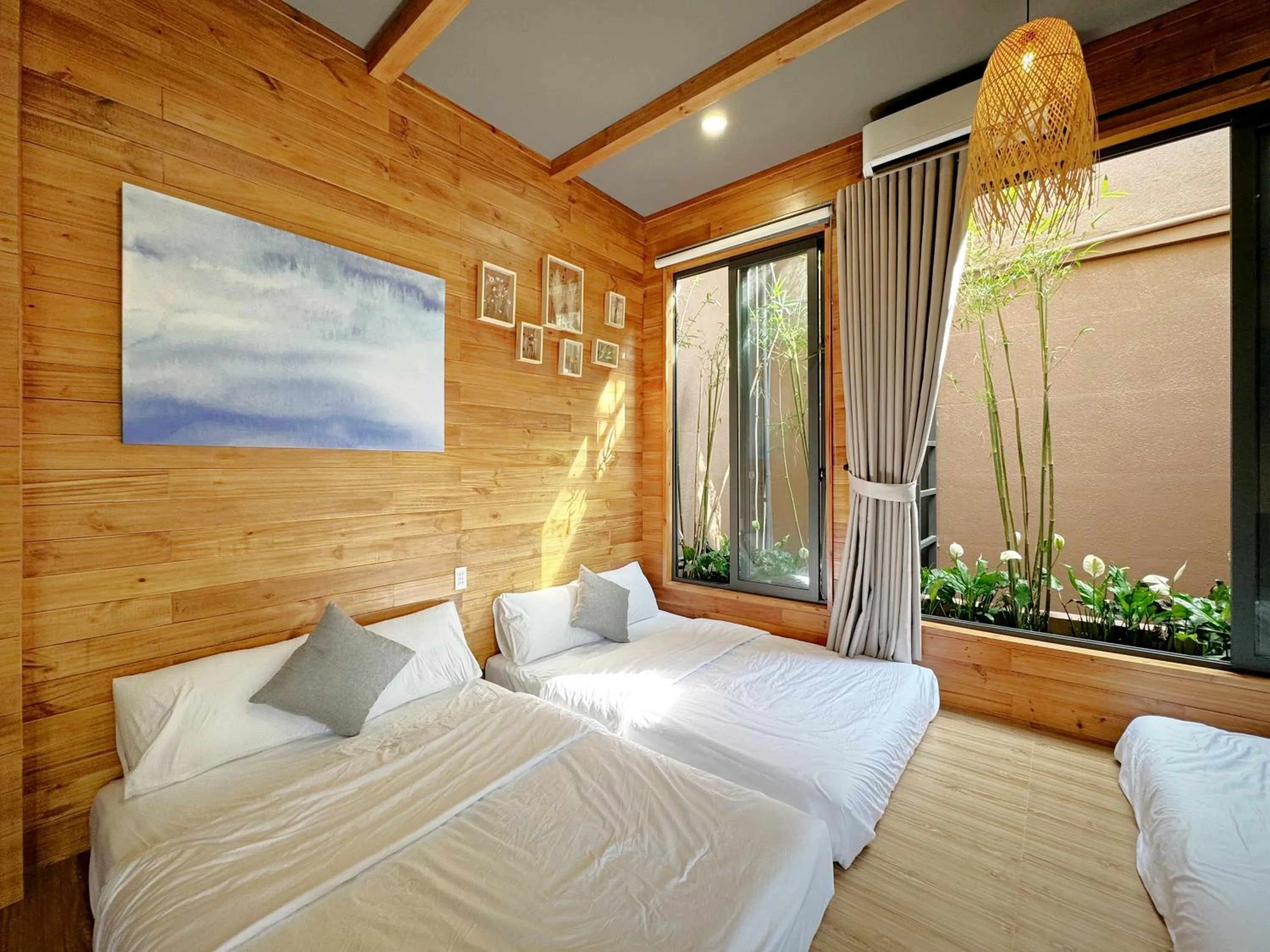 Bed in Vanilla Ho Tram Homestay