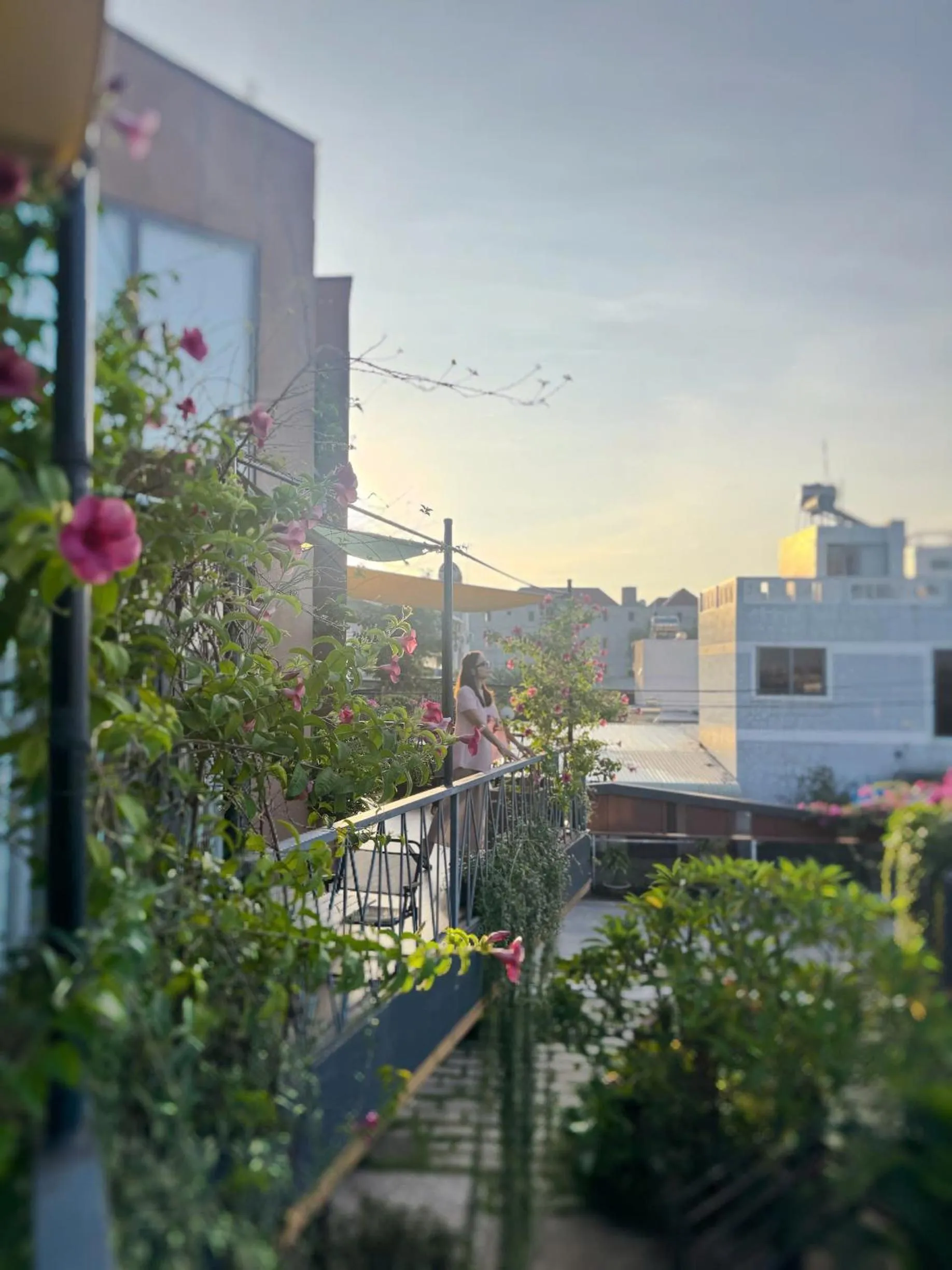 Balcony/Terrace in Vanilla Ho Tram Homestay