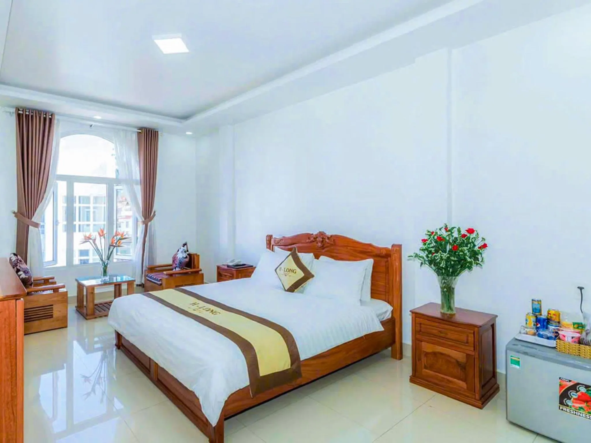 Bedroom, Bed in H-Long Dalat Hotel - Ngay Trung Tâm