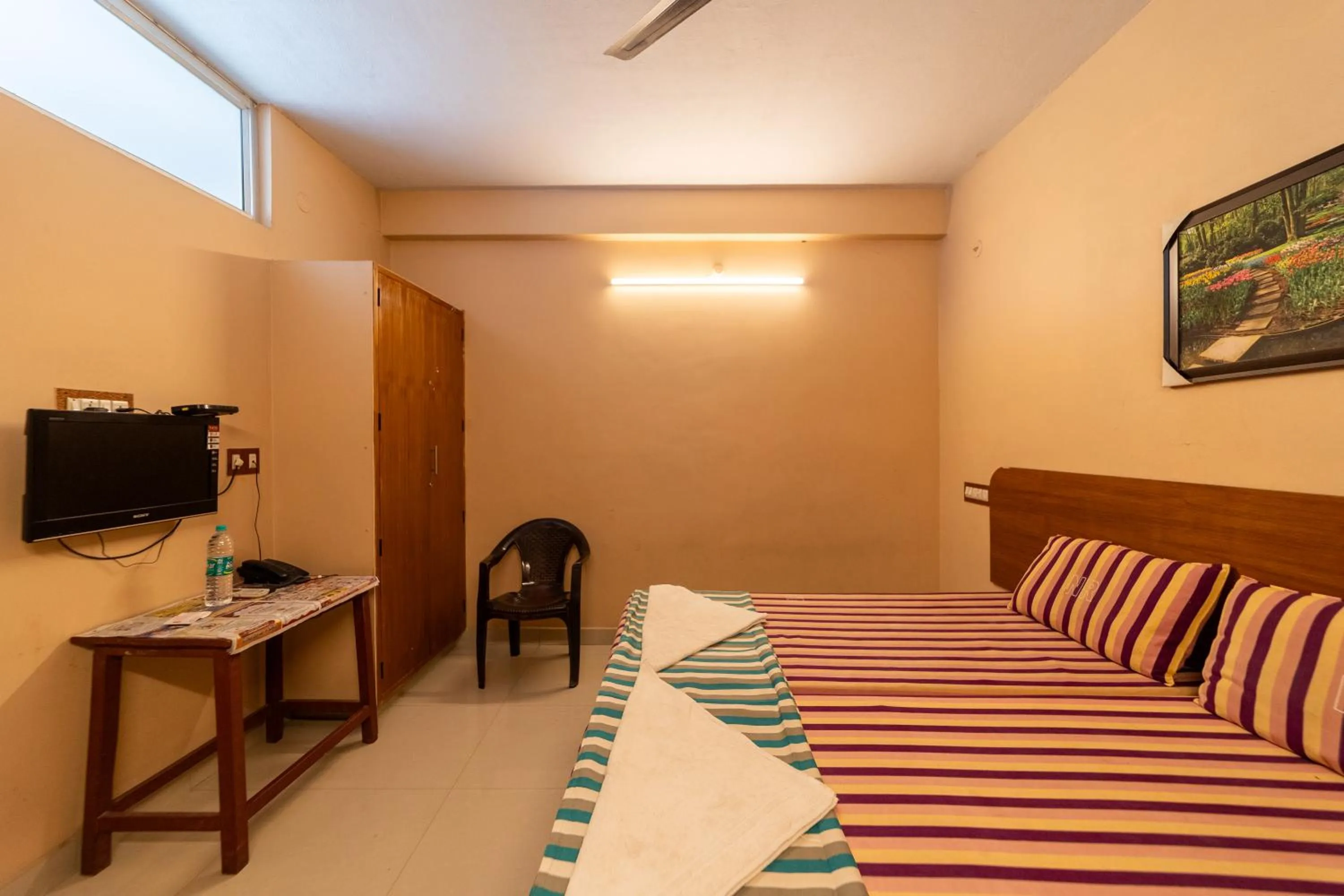 Bedroom, Bed in Nataraja Residency