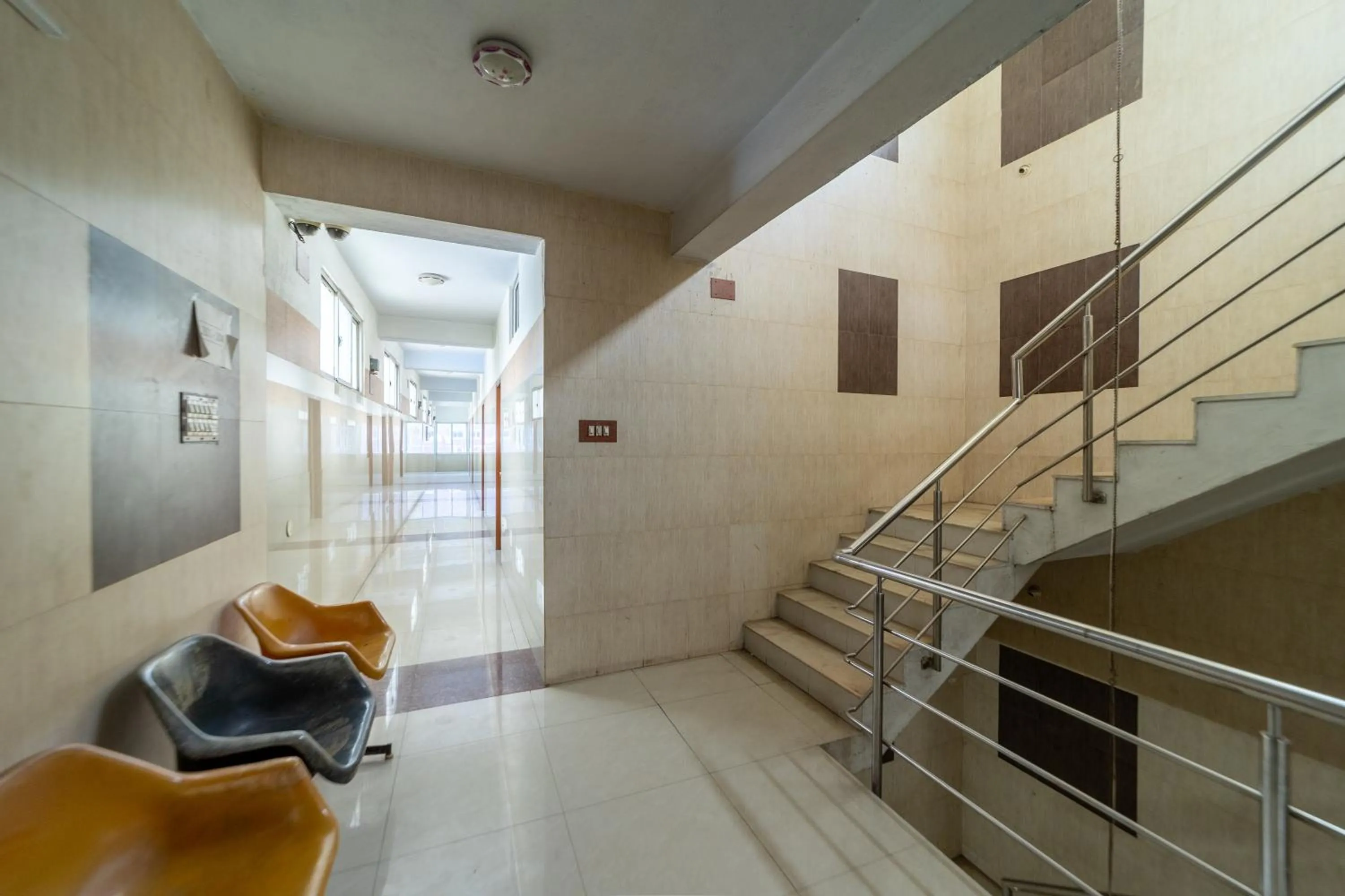 Seating area in Nataraja Residency