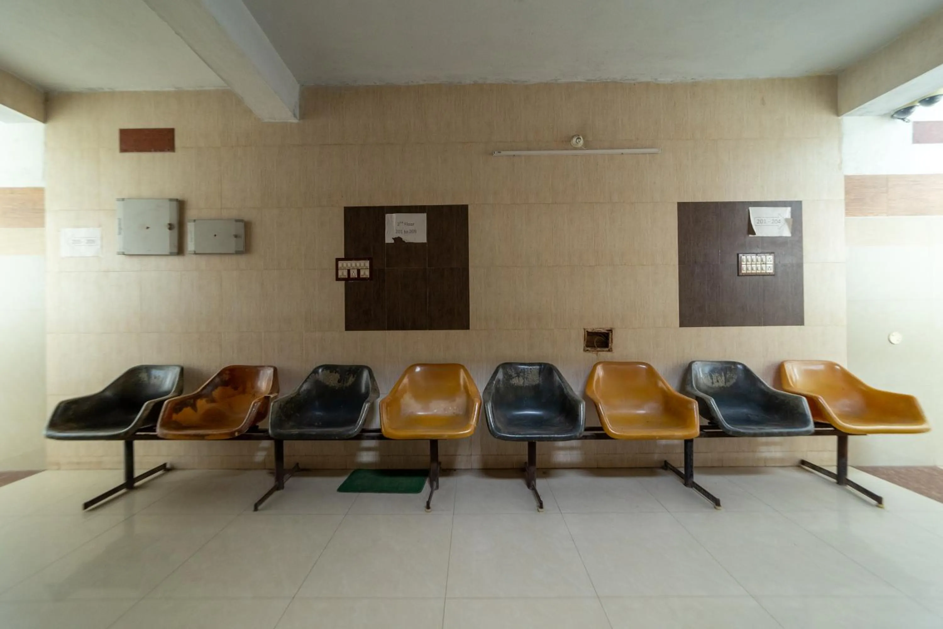 Seating area in Nataraja Residency