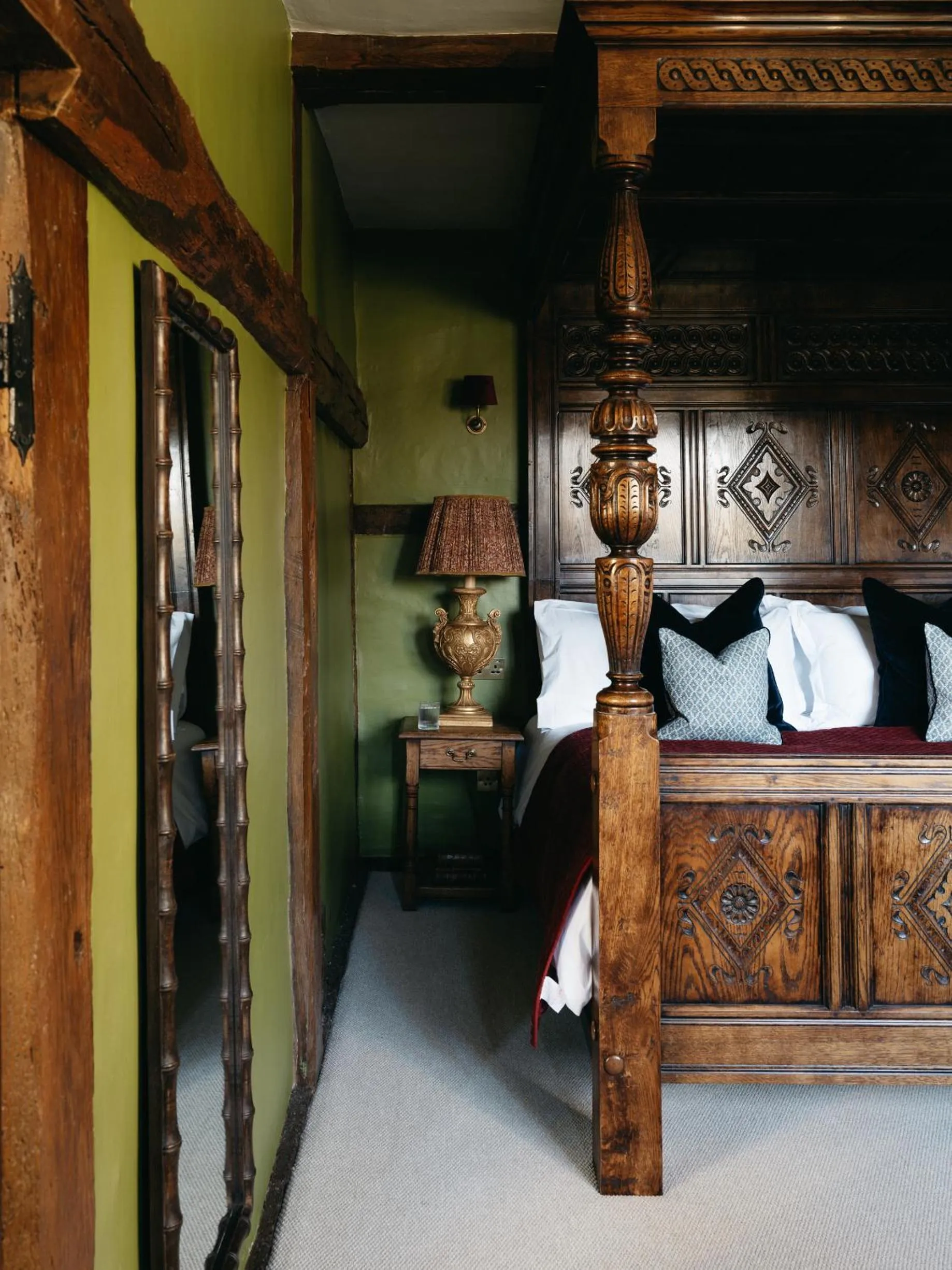 Bedroom, Bed in Boys Hall