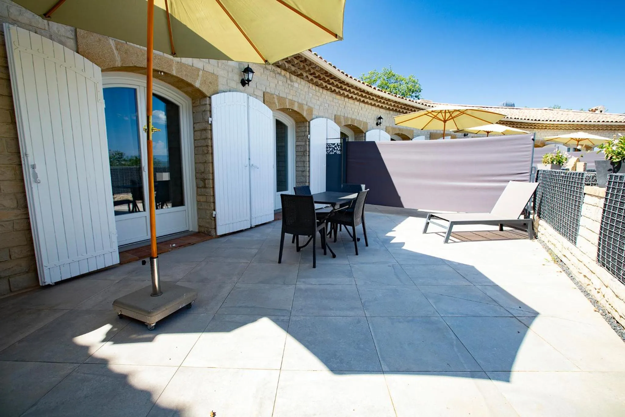 Patio in Domaine de la Mautanne