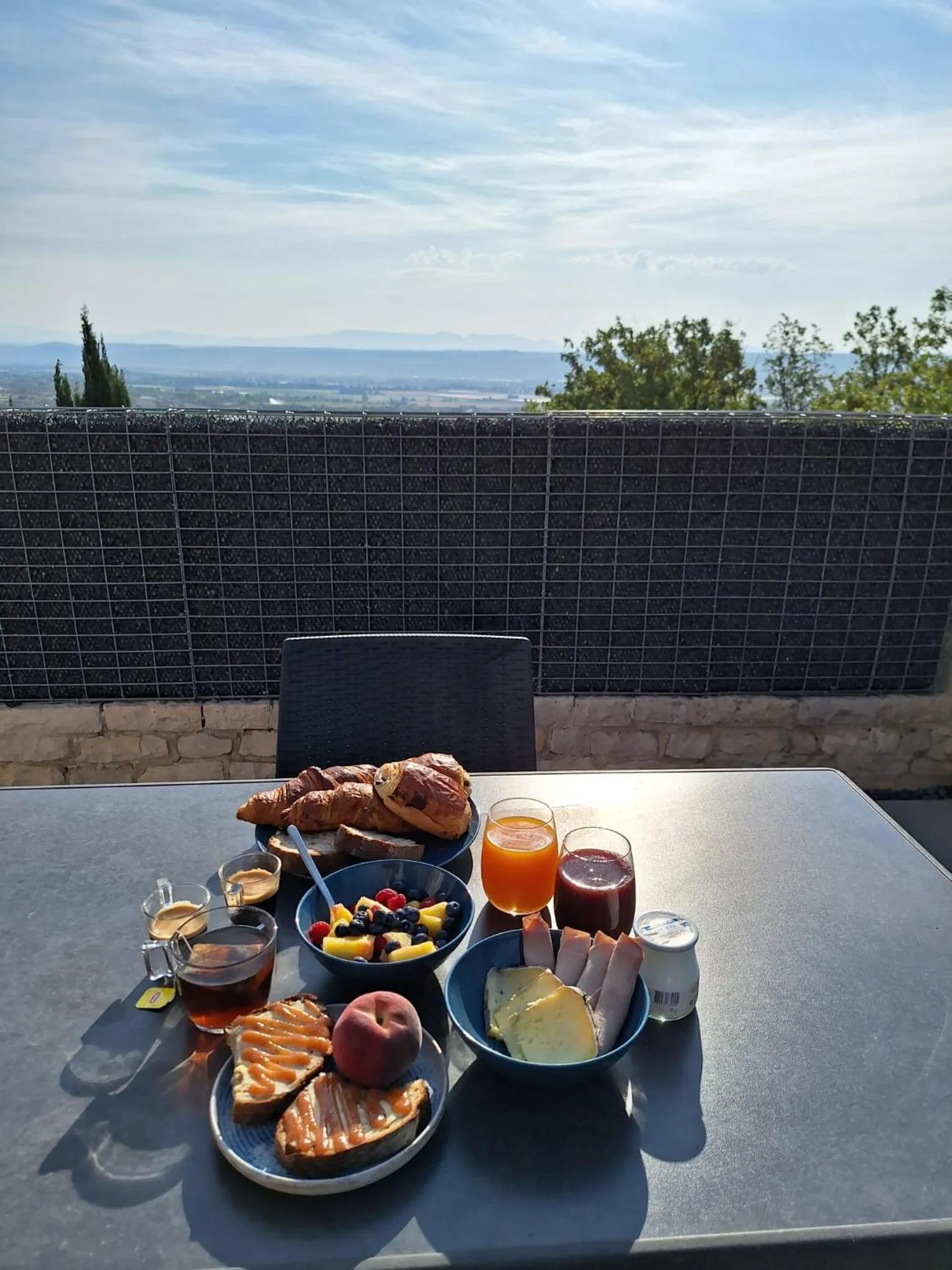 Breakfast in Domaine de la Mautanne