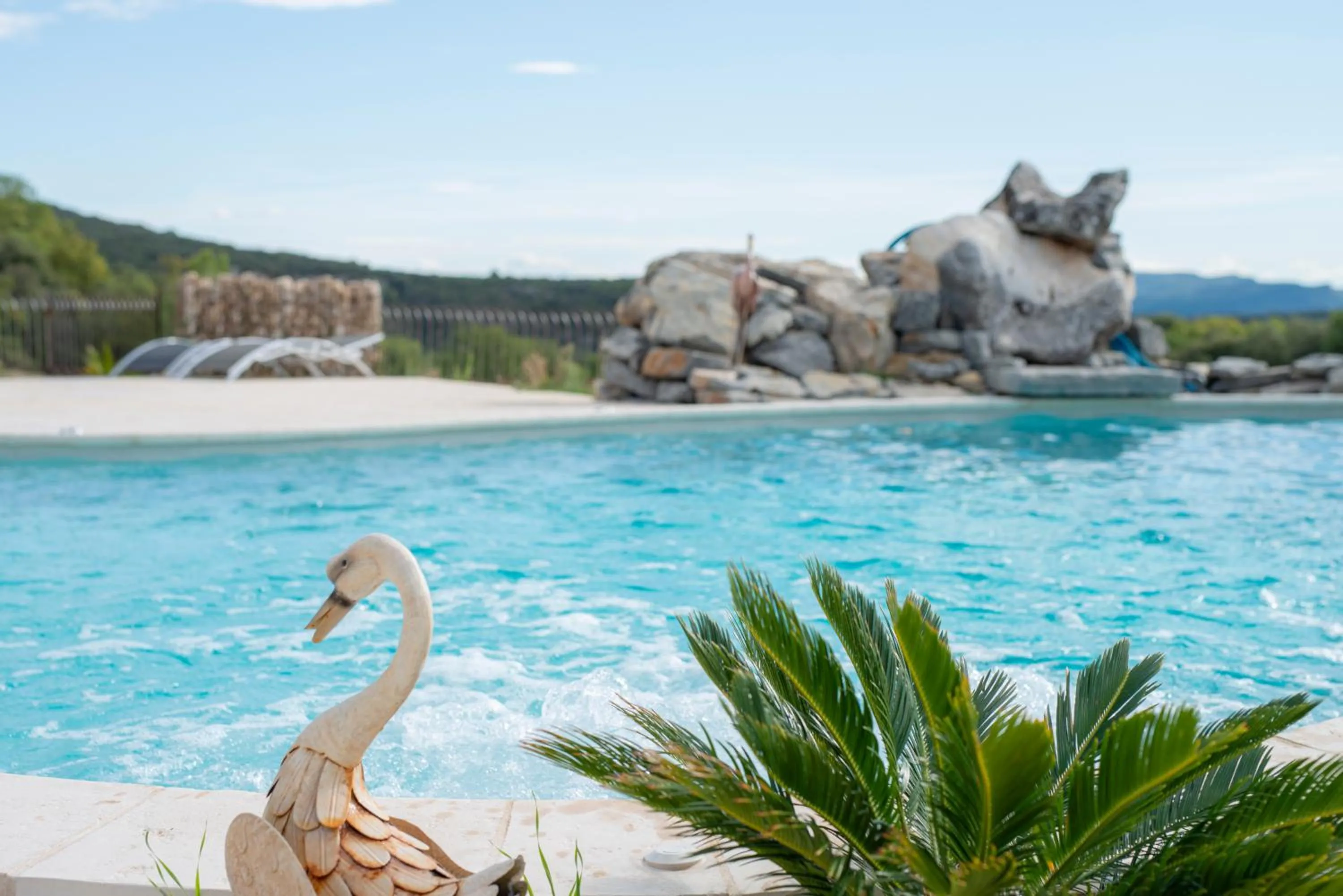 Hot Tub in Chambre d'hôtes, Mas de Louise