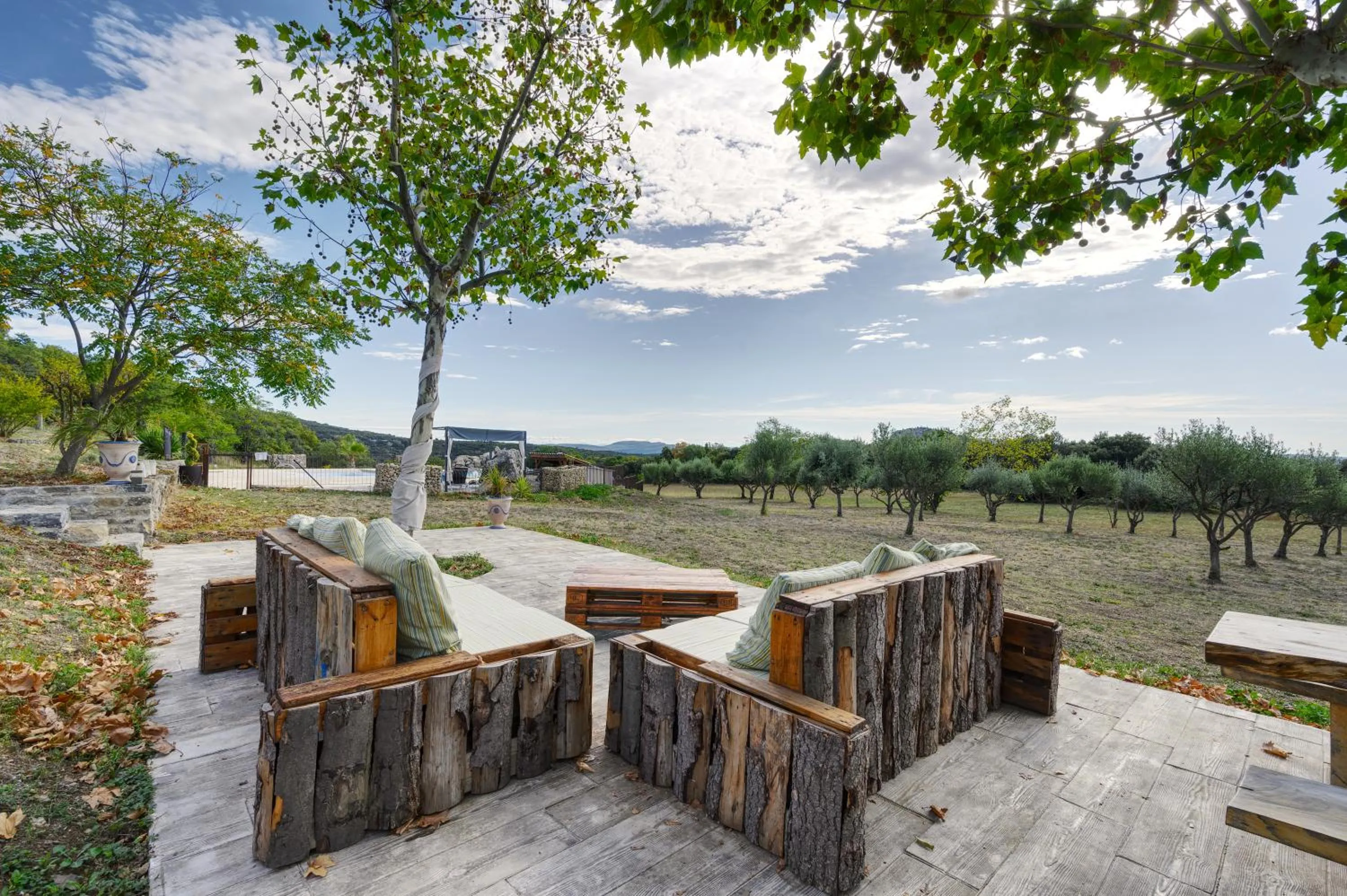 Garden in Chambre d'hôtes, Mas de Louise