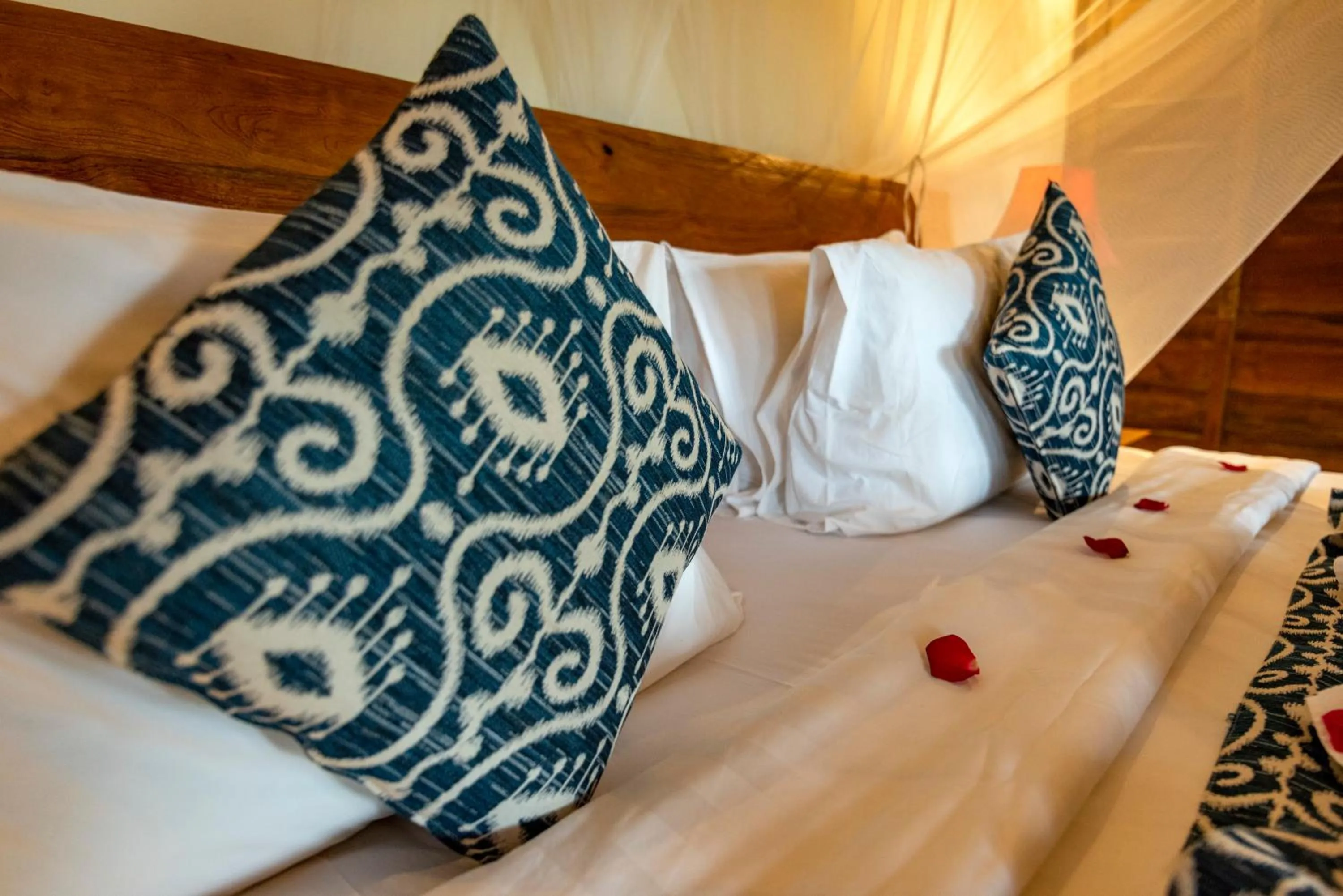 Bed in Taksu Villa Ubud Sebatu by Dhananjaya Hospitality