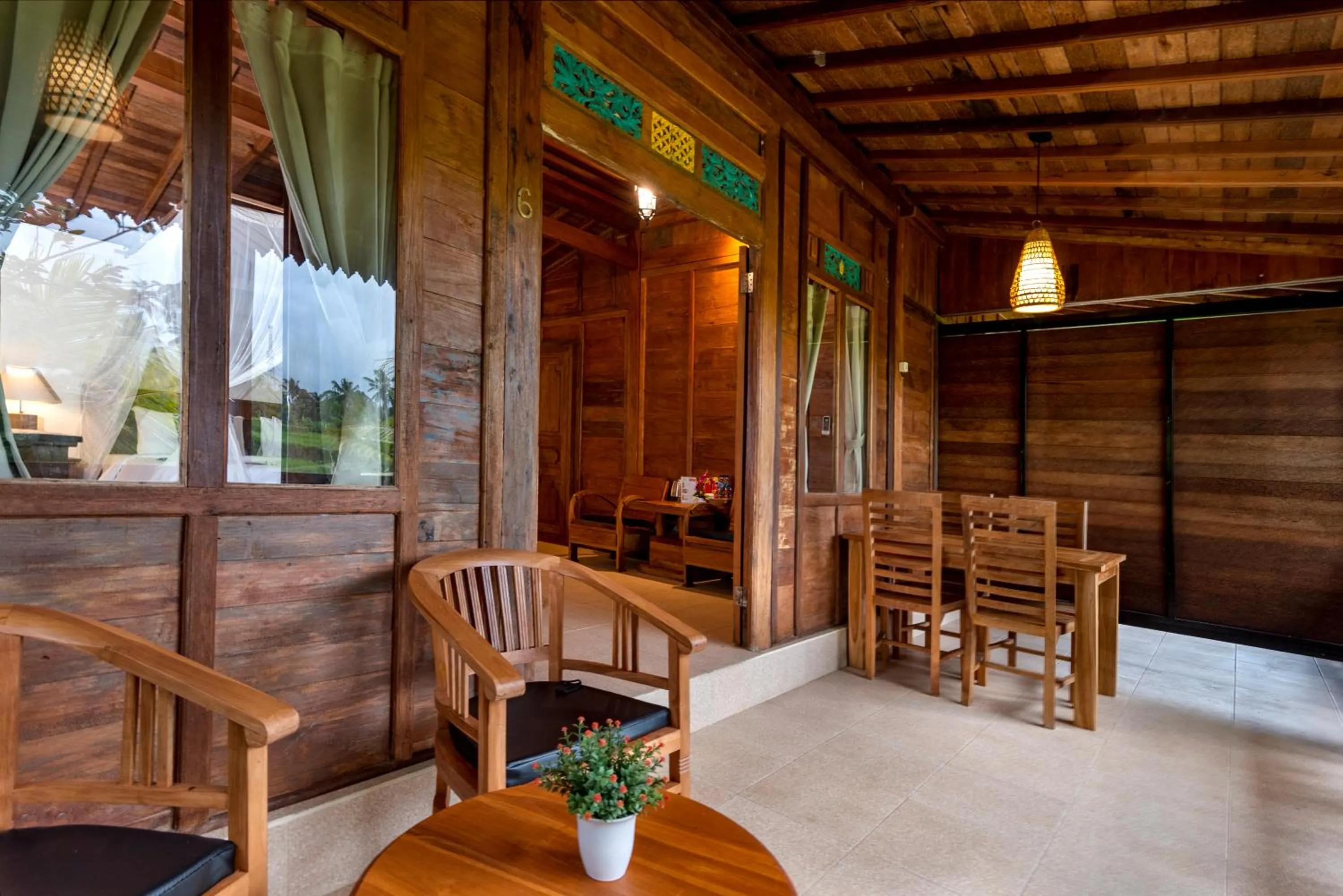 Patio in Taksu Villa Ubud Sebatu by Dhananjaya Hospitality