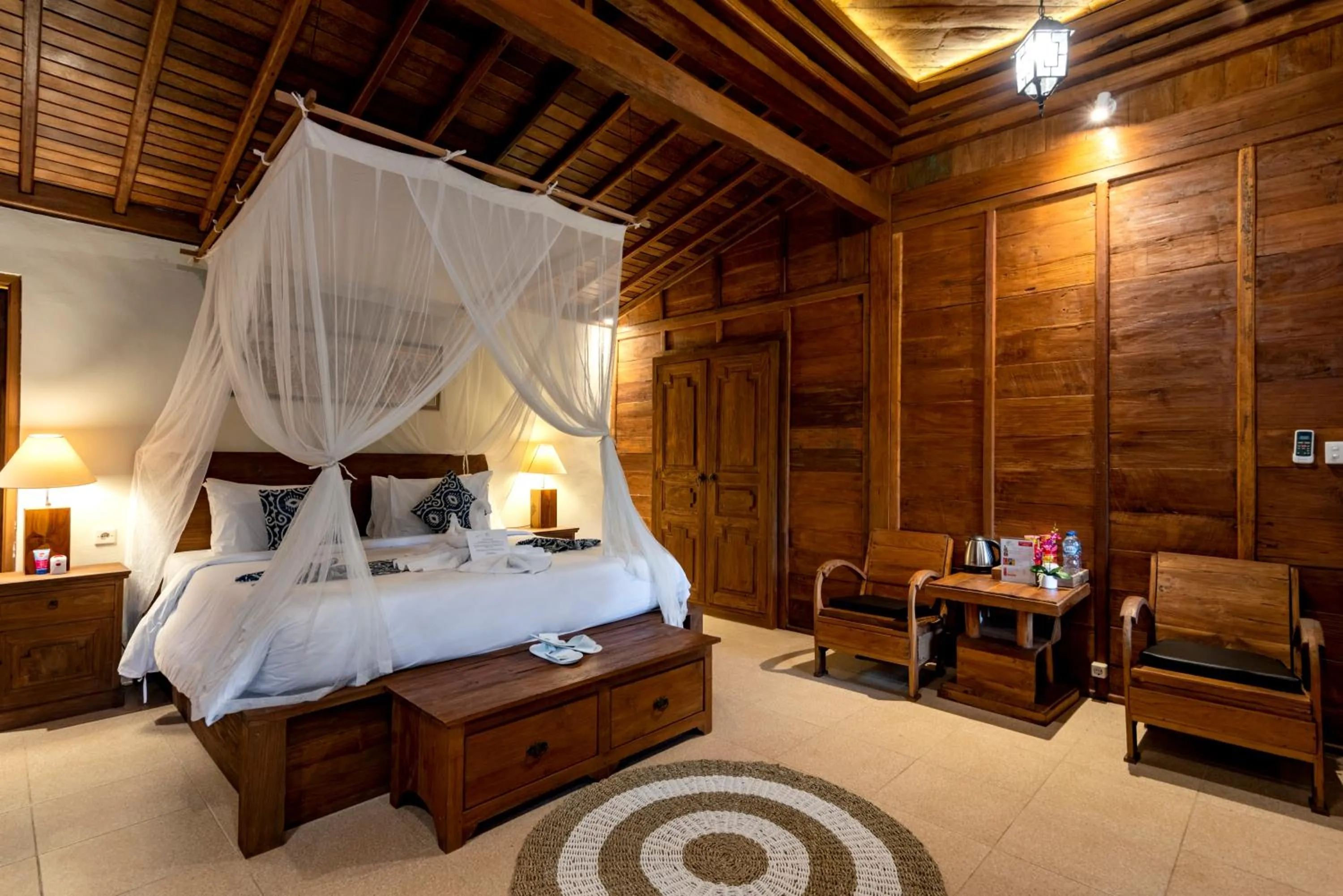 Bed in Taksu Villa Ubud Sebatu by Dhananjaya Hospitality