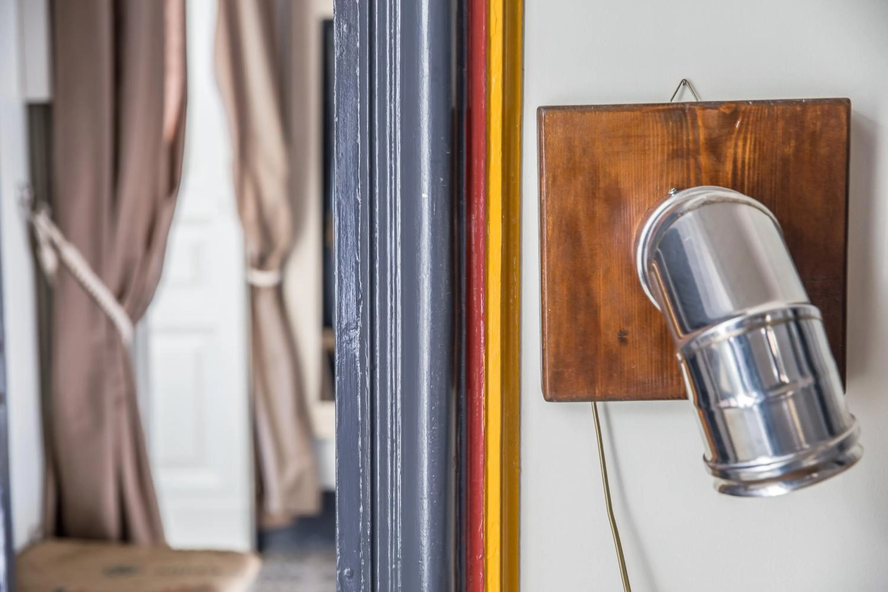 Decorative detail in Grand Tour Design Guest House Catania Self Check-in