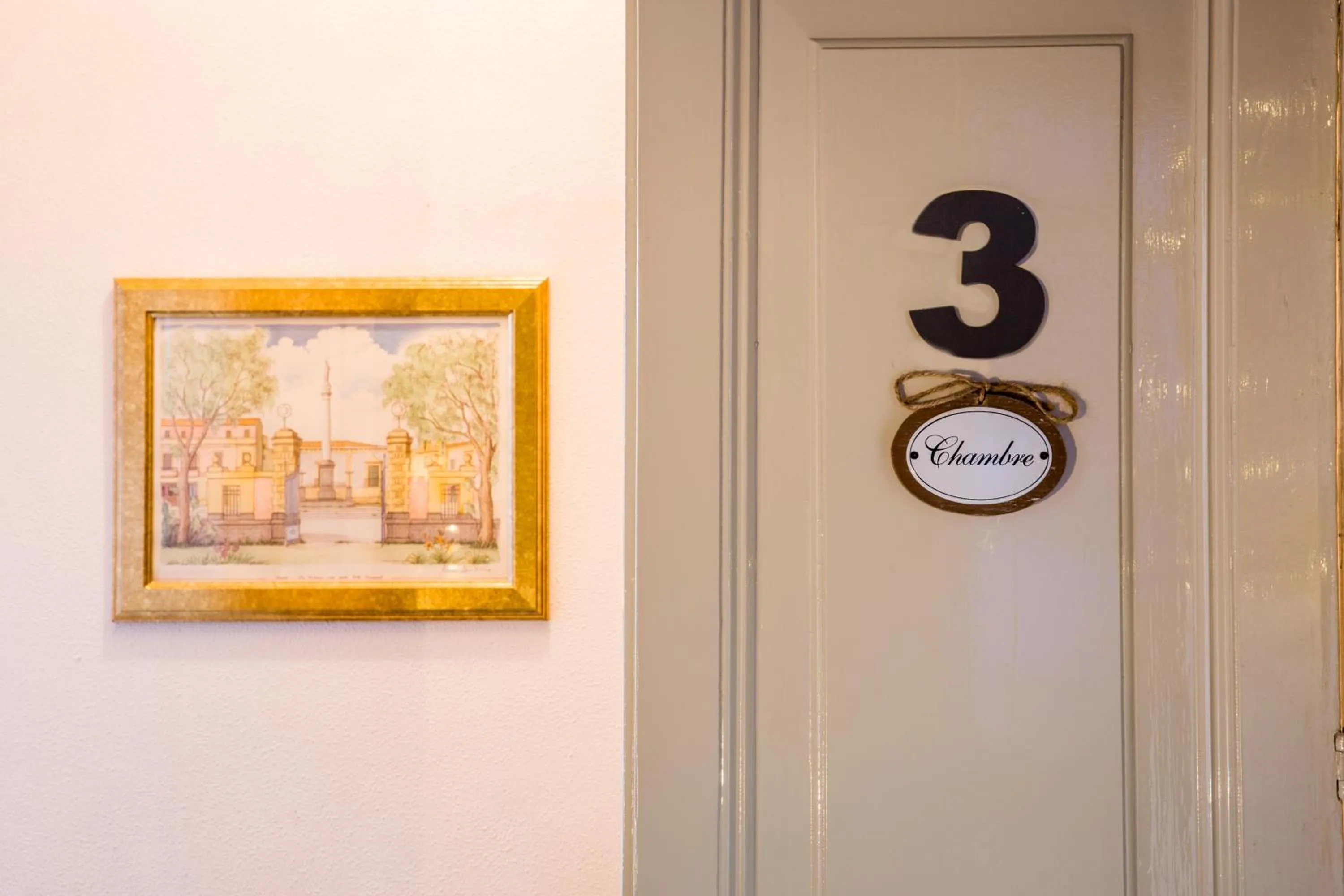 Decorative detail in Grand Tour Design Guest House Catania Self Check-in