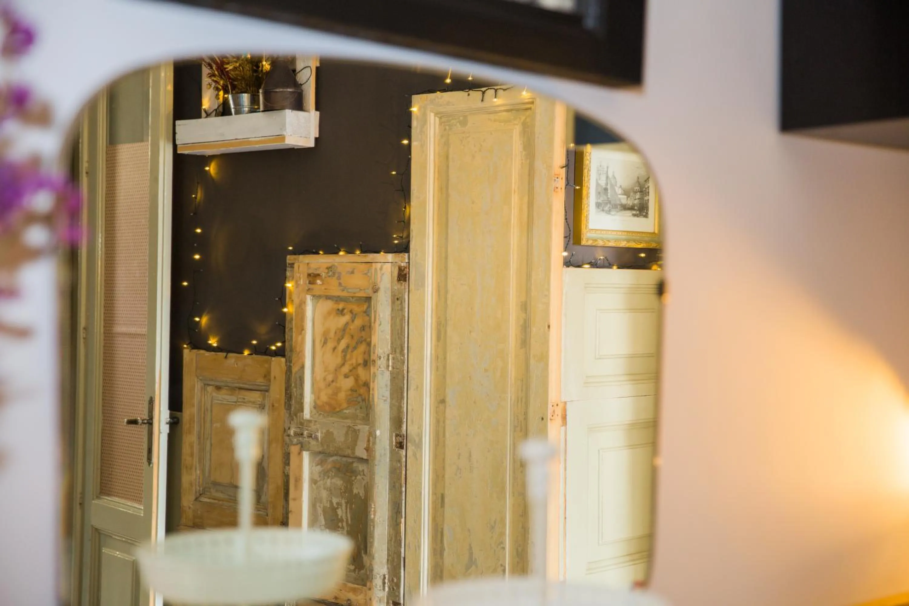 Decorative detail in Grand Tour Design Guest House Catania Self Check-in