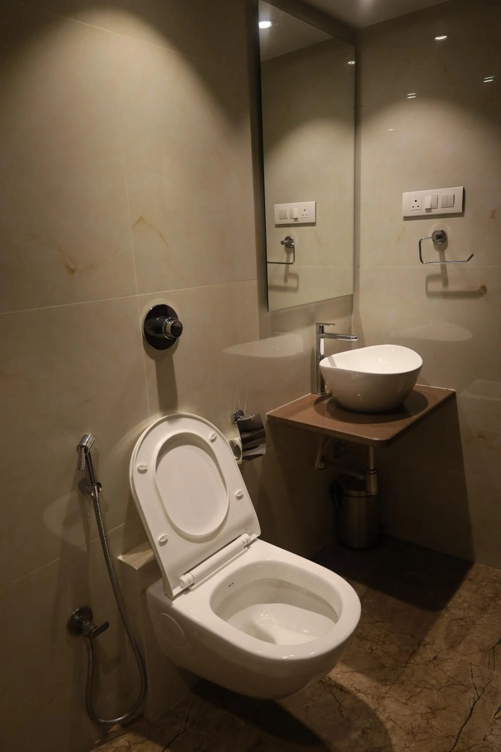 Toilet in Hotel Prestige Residency
