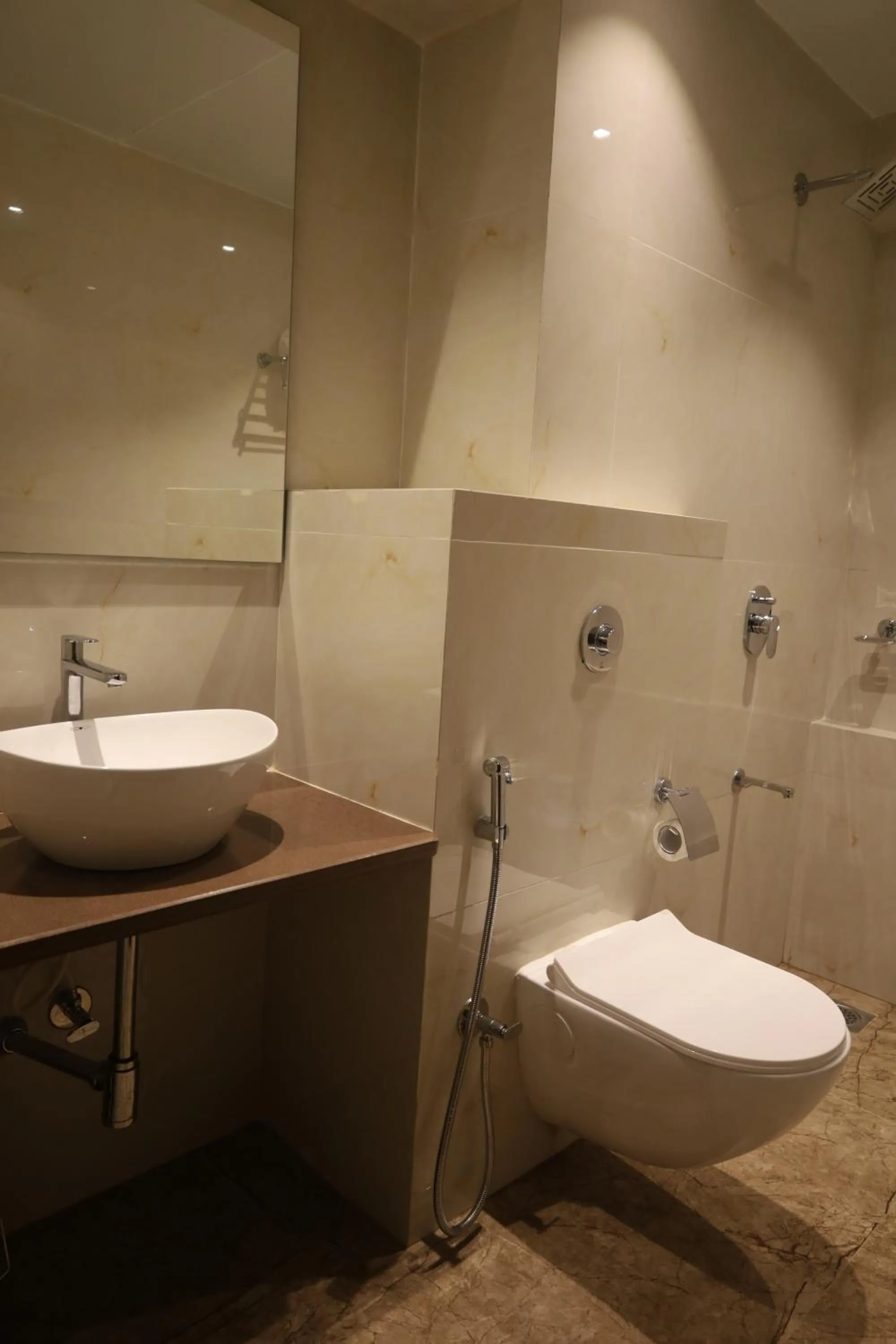 Shower in Hotel Prestige Residency