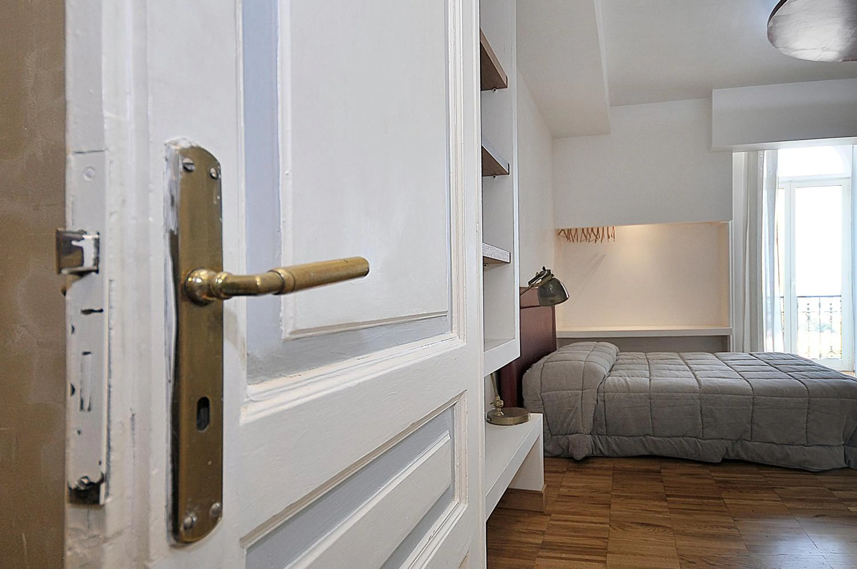 Decorative detail, Bed in Villa Battista di Adriana Caserta