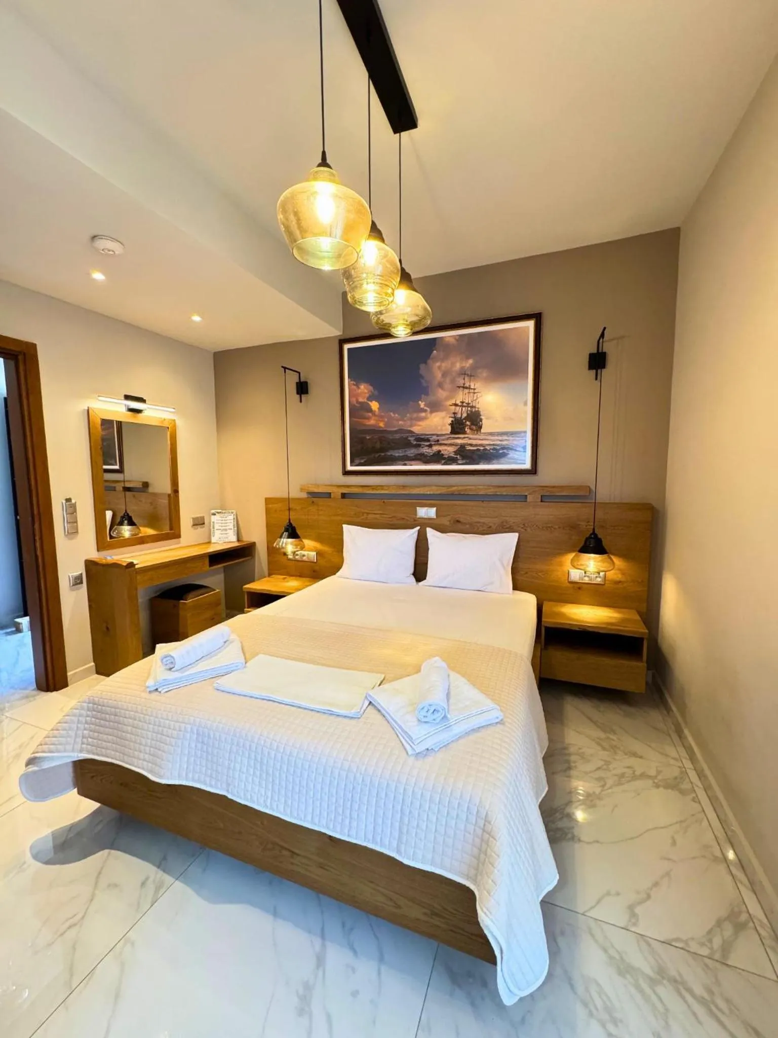 Bed in Armenopetra View Gerolimenas