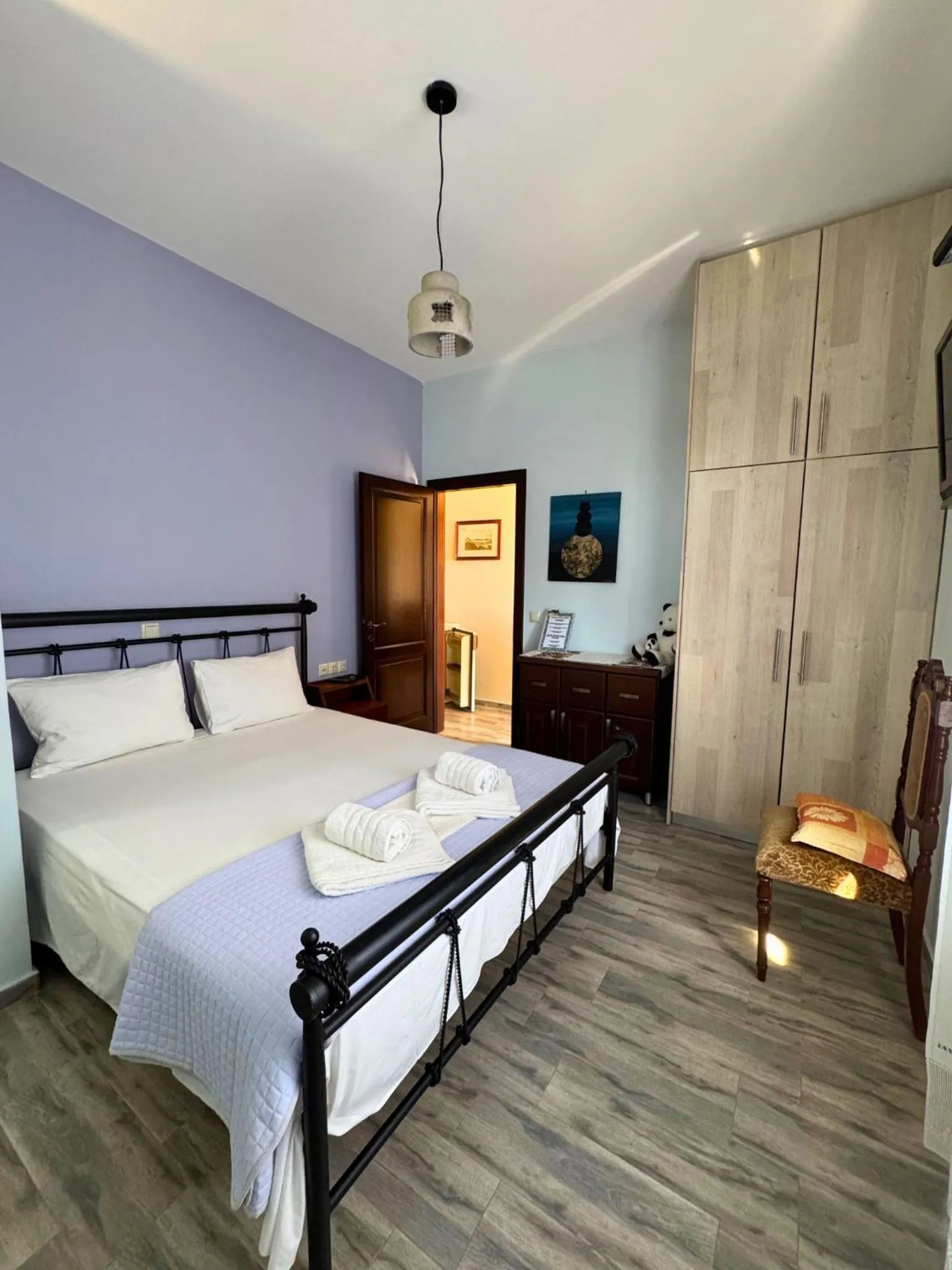 Bed in Armenopetra View Gerolimenas