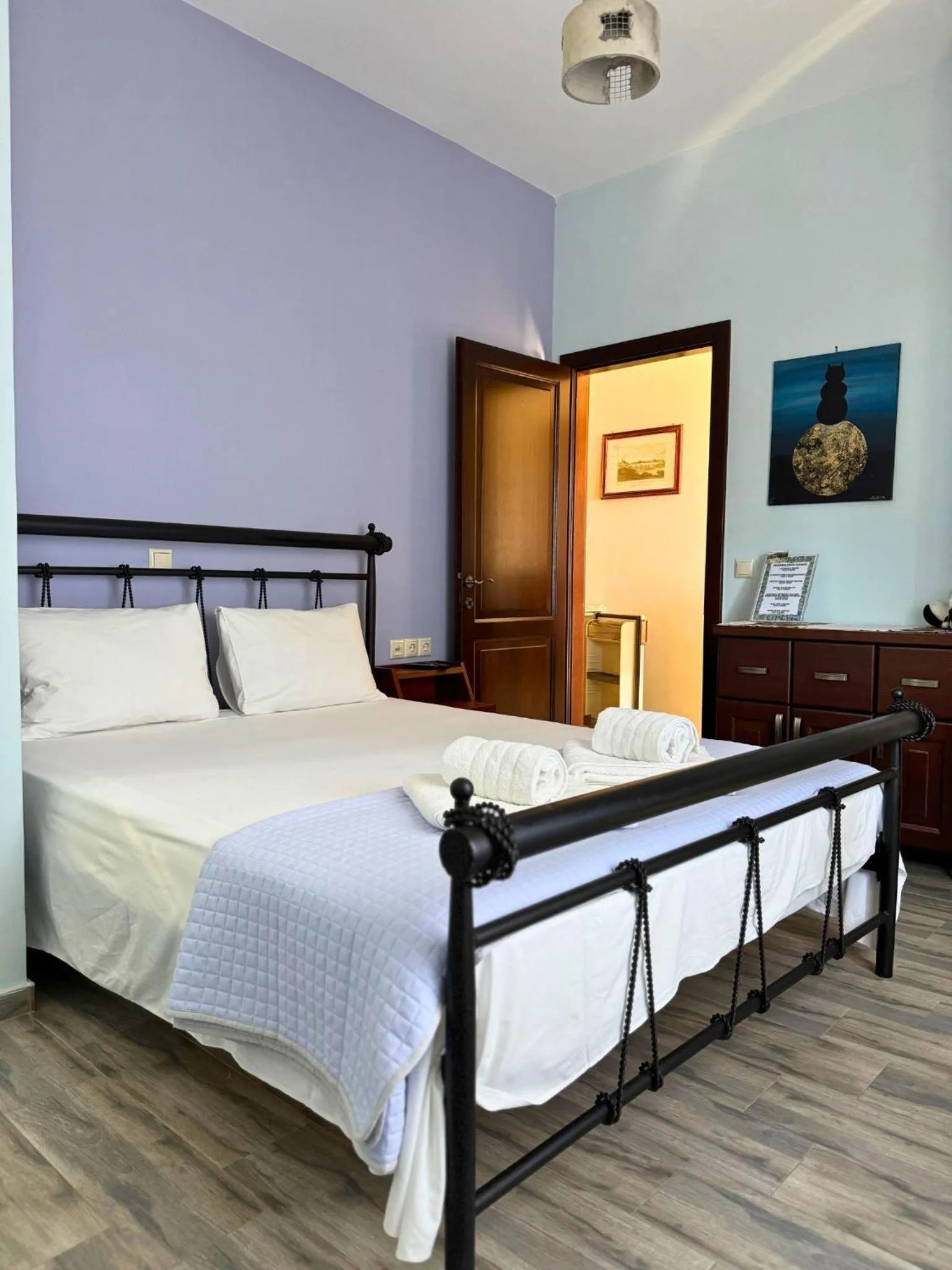 Bed in Armenopetra View Gerolimenas