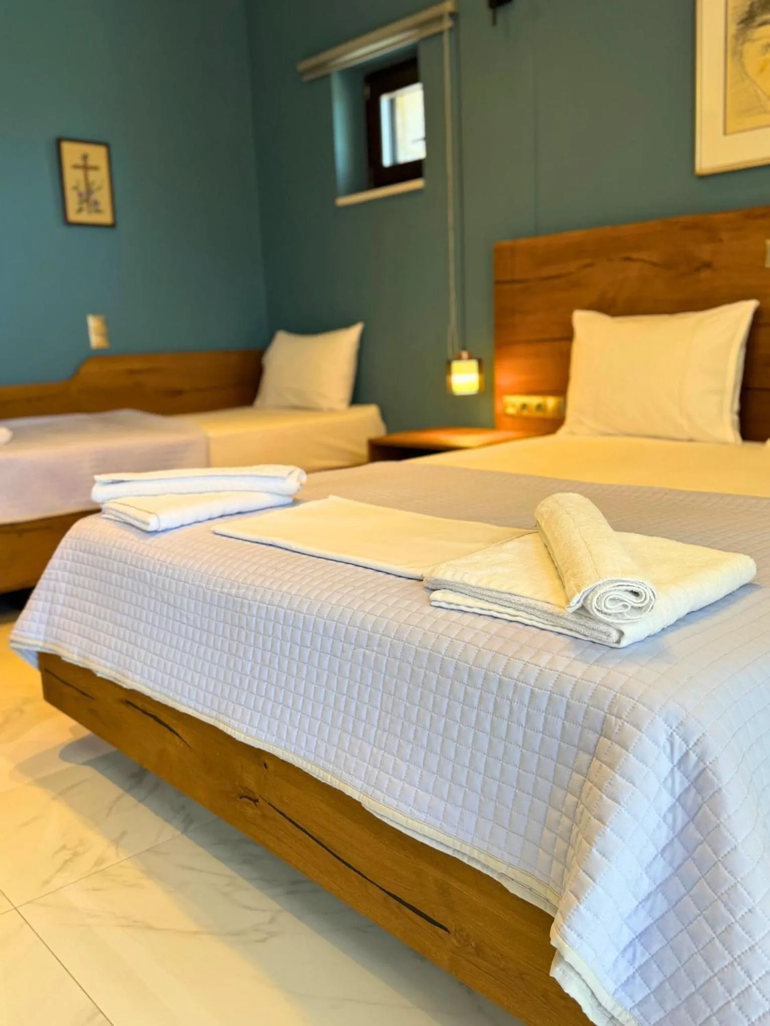 Bed in Armenopetra View Gerolimenas