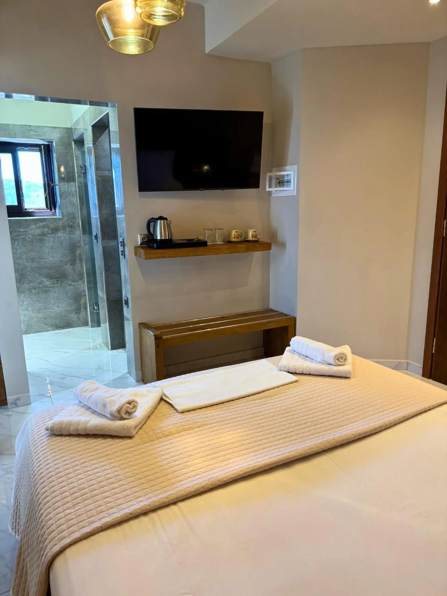 Bed in Armenopetra View Gerolimenas