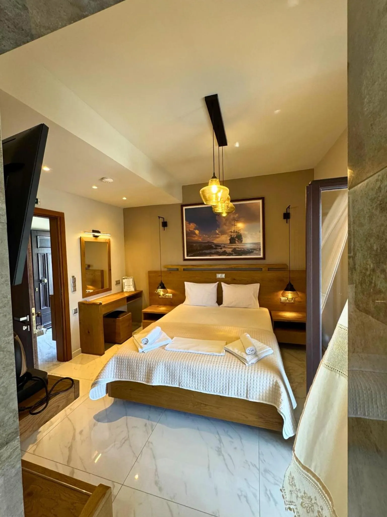 Bed in Armenopetra View Gerolimenas