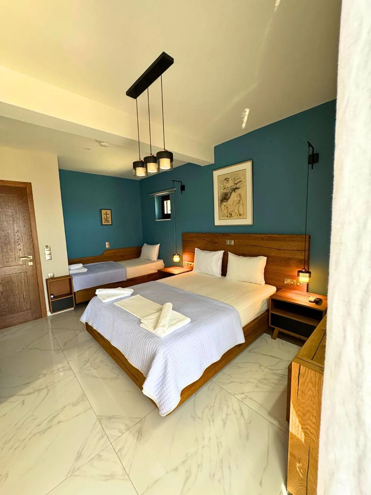 Bed in Armenopetra View Gerolimenas