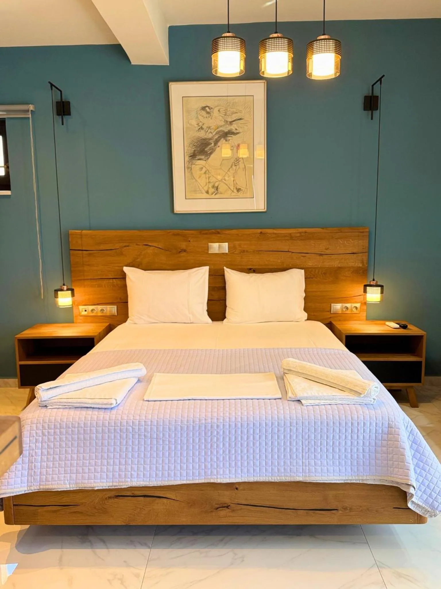 Bed in Armenopetra View Gerolimenas