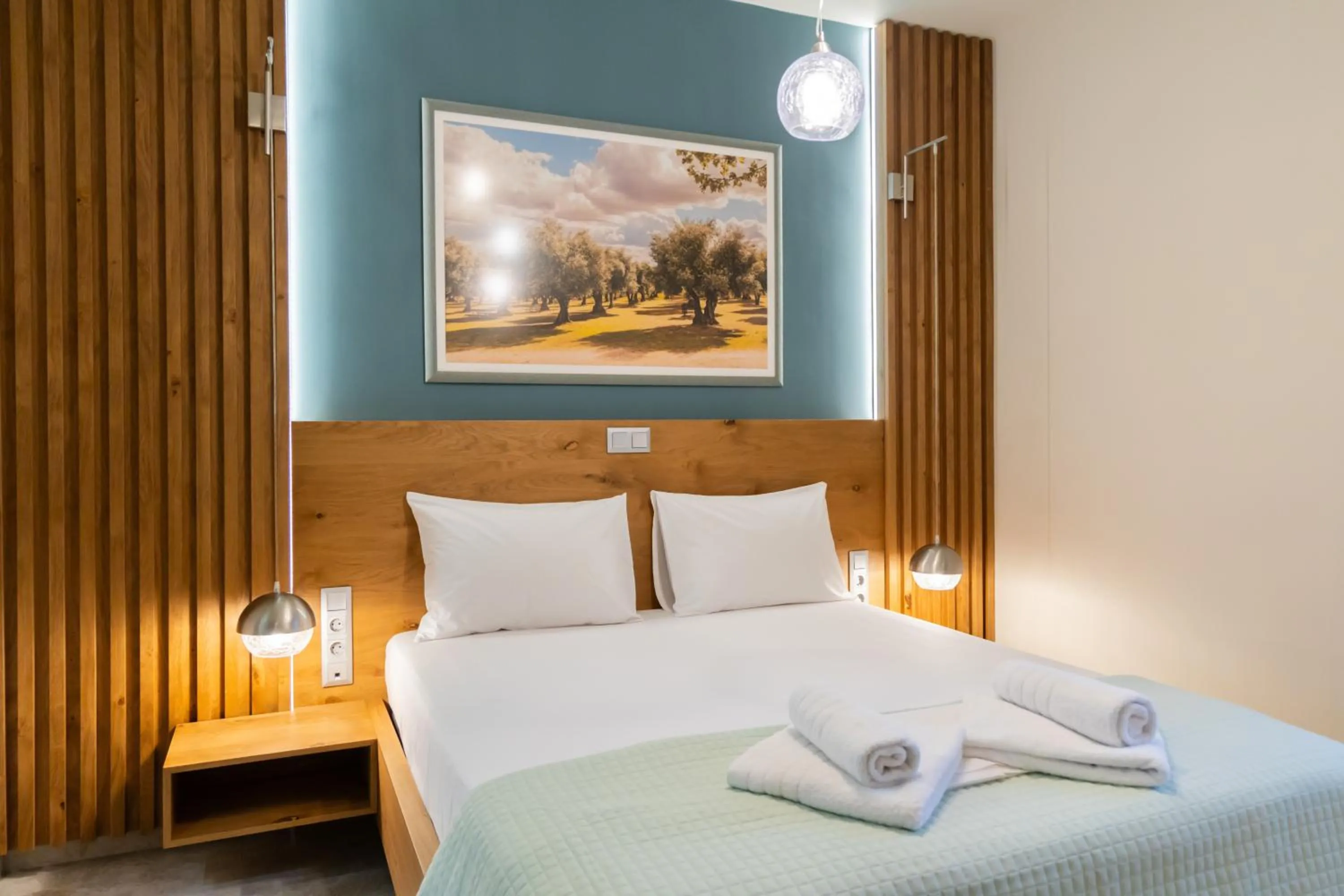 Bed in Armenopetra View Gerolimenas