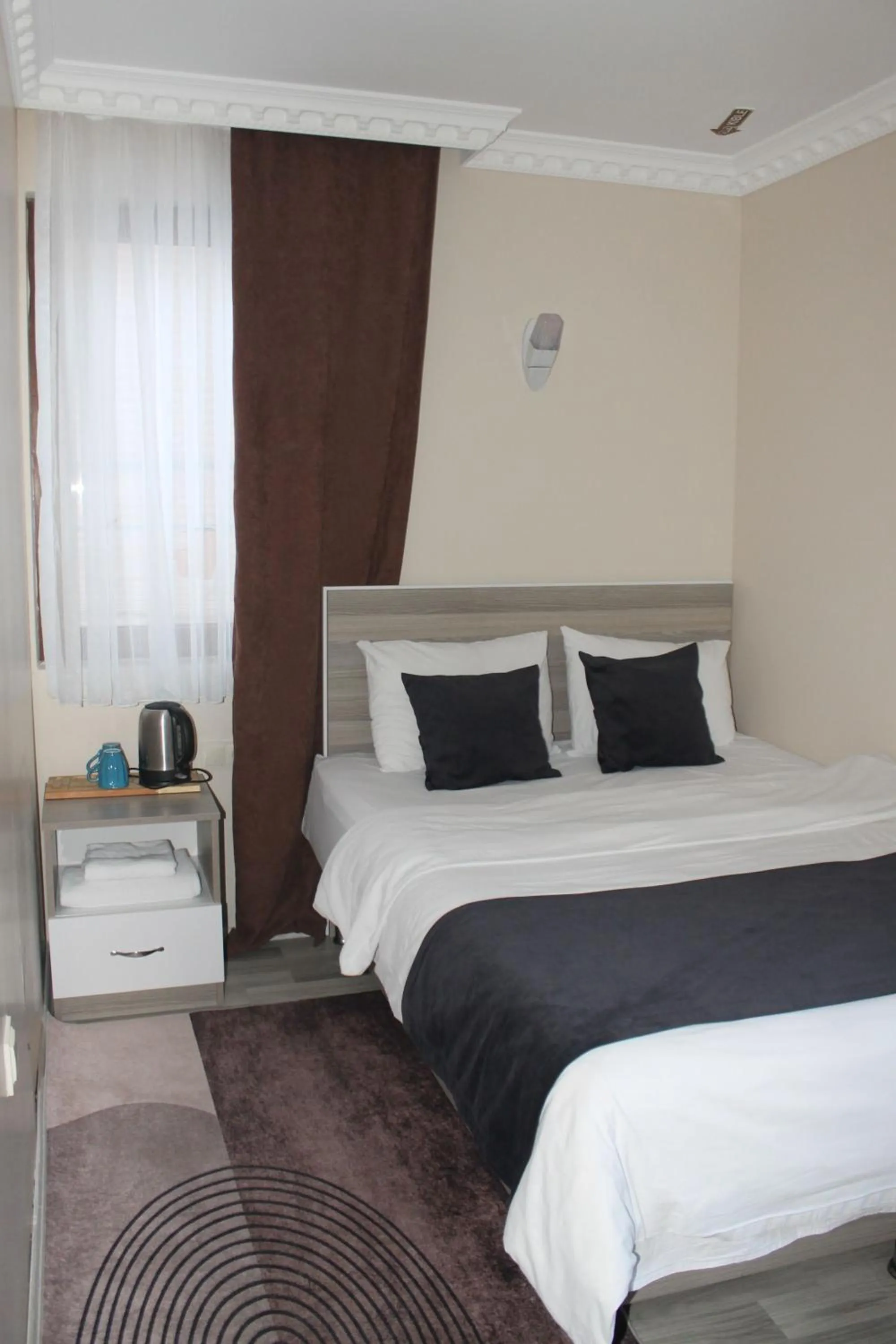 Bed in Uzungöl Öztürk Hotel