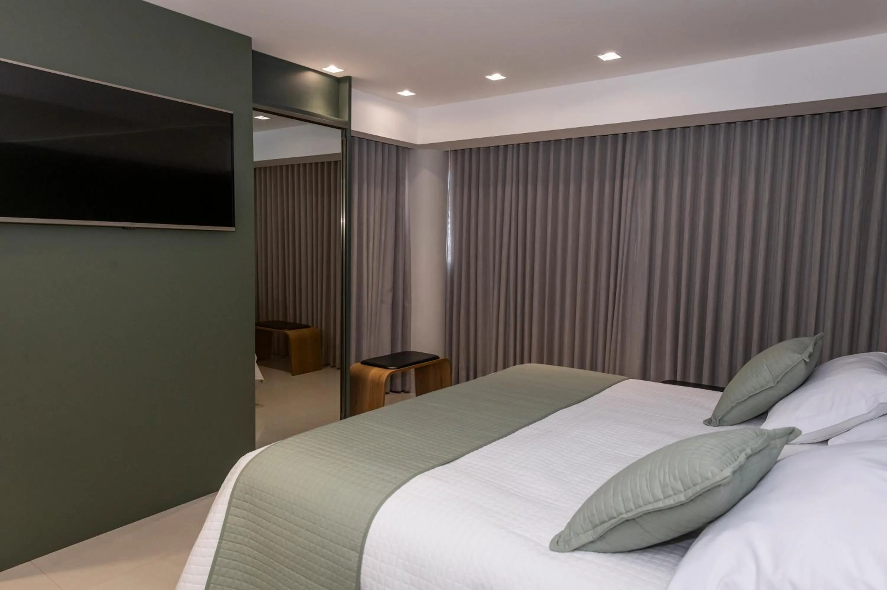 Bed in Riva Apart Hotel