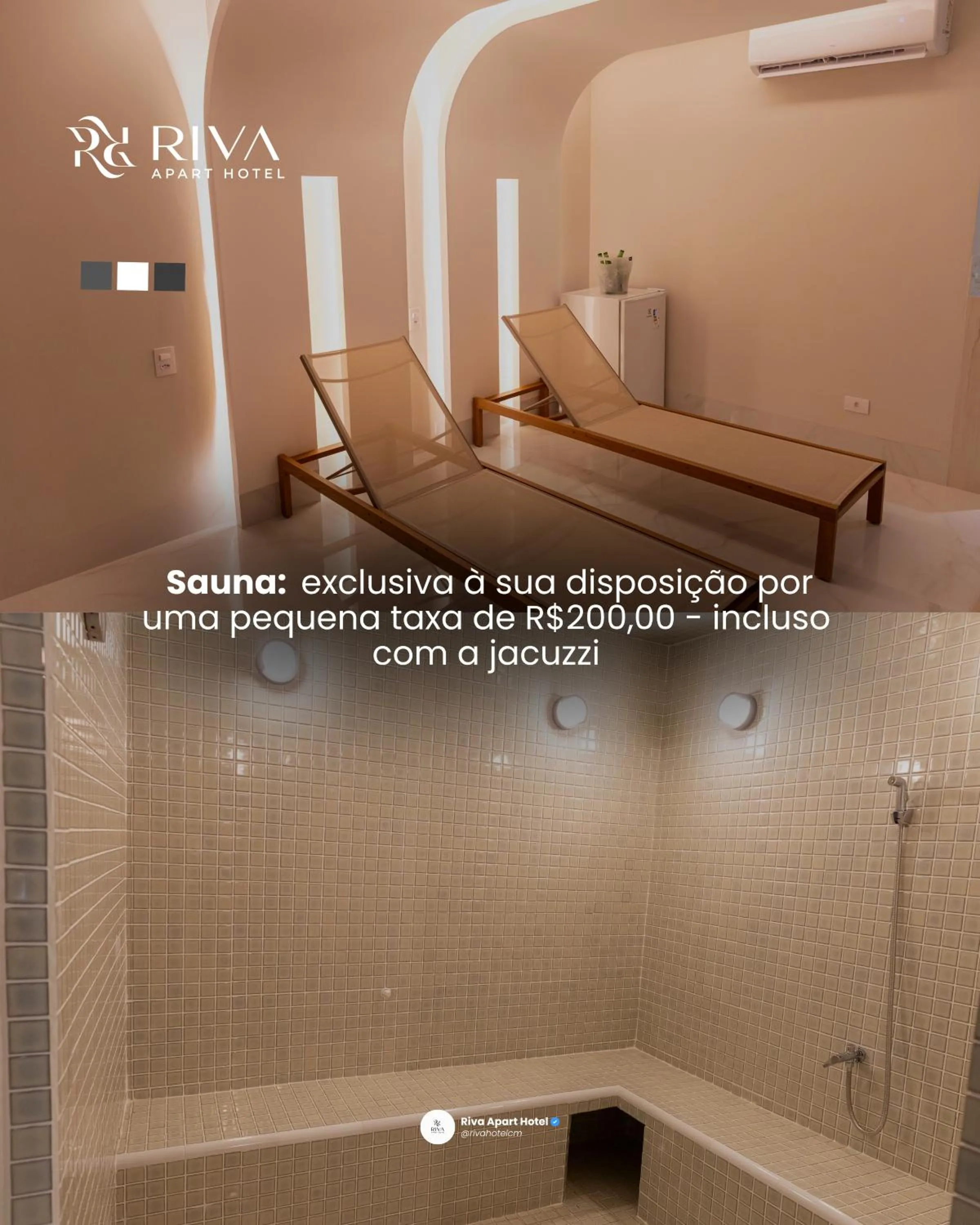 Sauna in Riva Apart Hotel