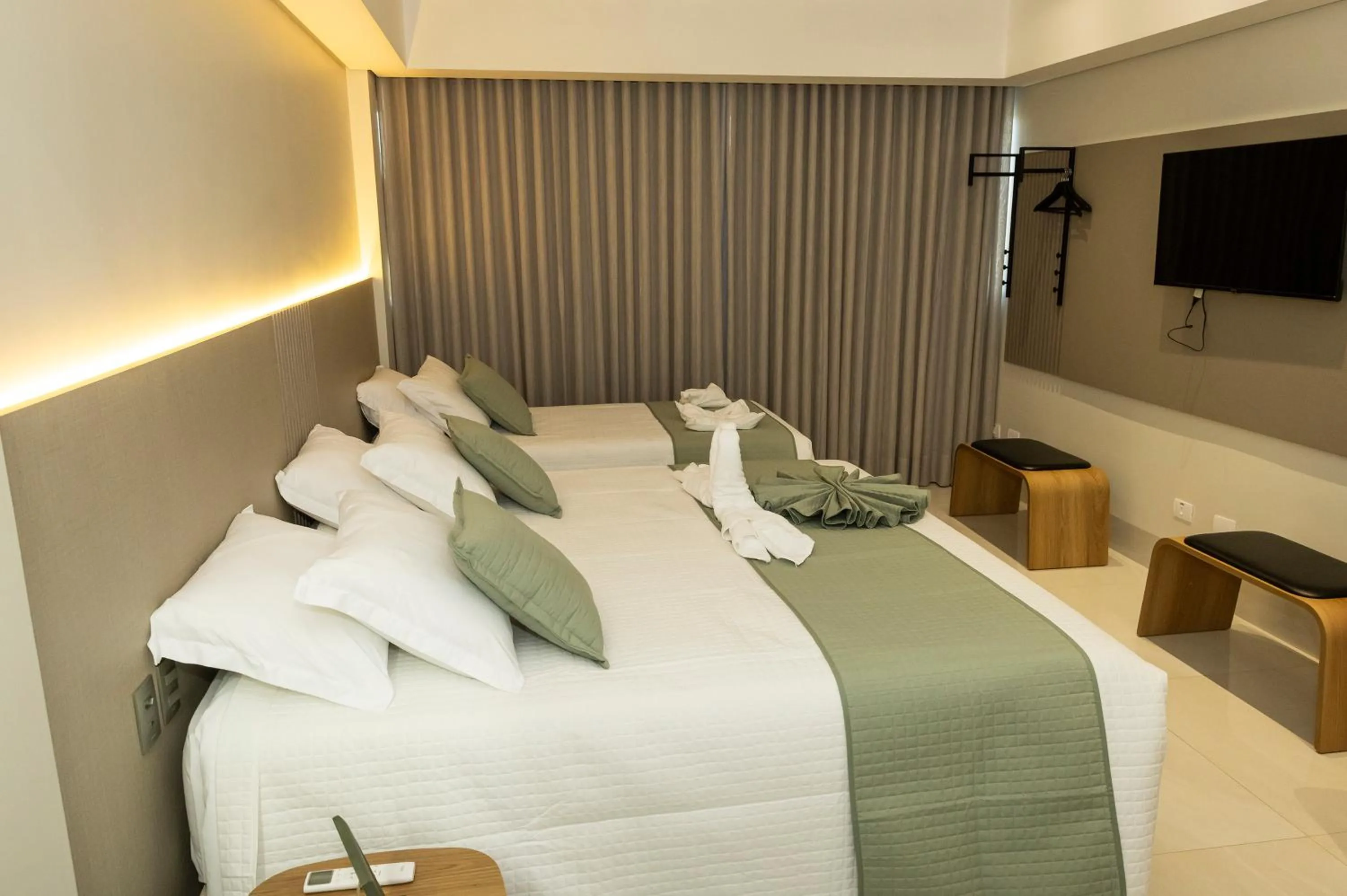 Bed in Riva Apart Hotel