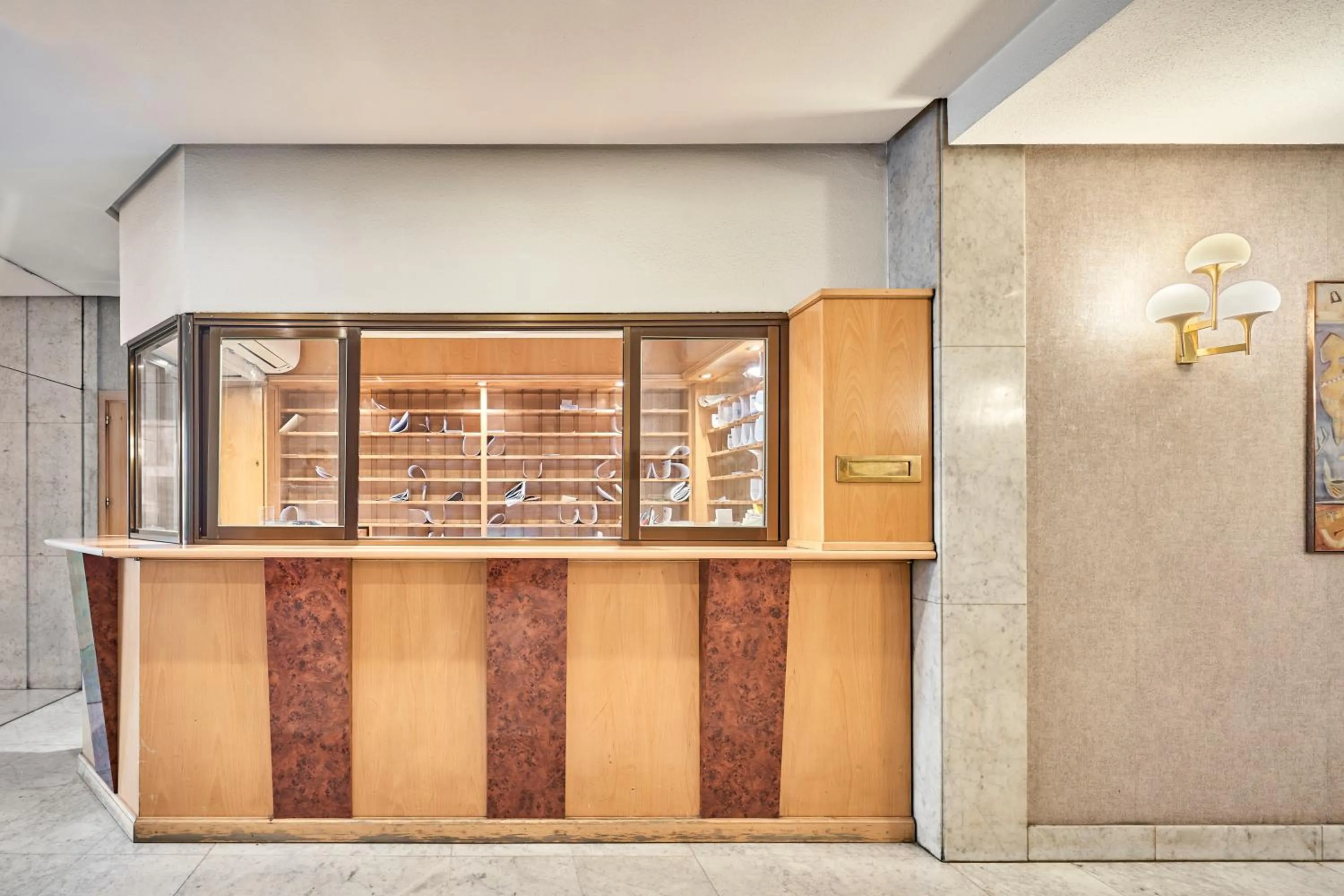 Lobby or reception in Apartamentos Juan Bravo