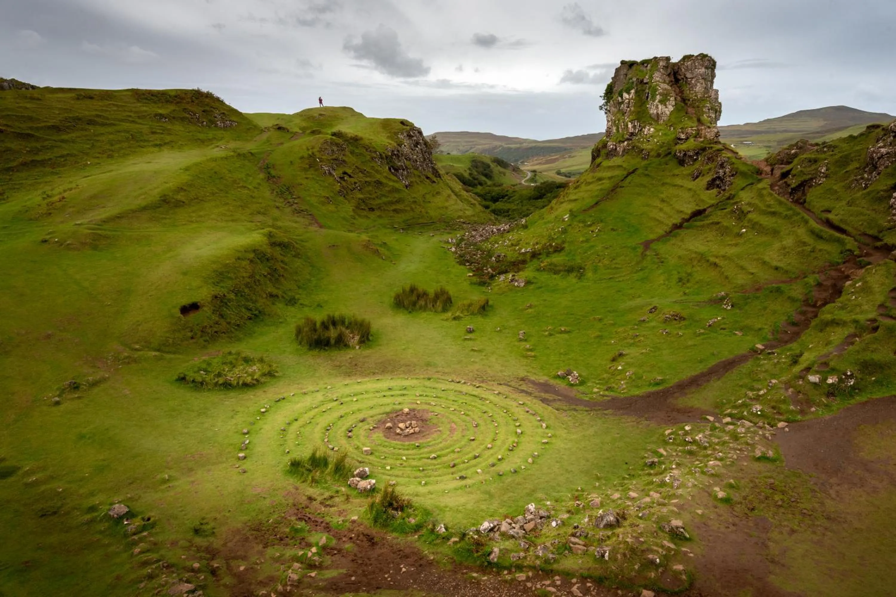 Natural landscape in Balmacara Hotel