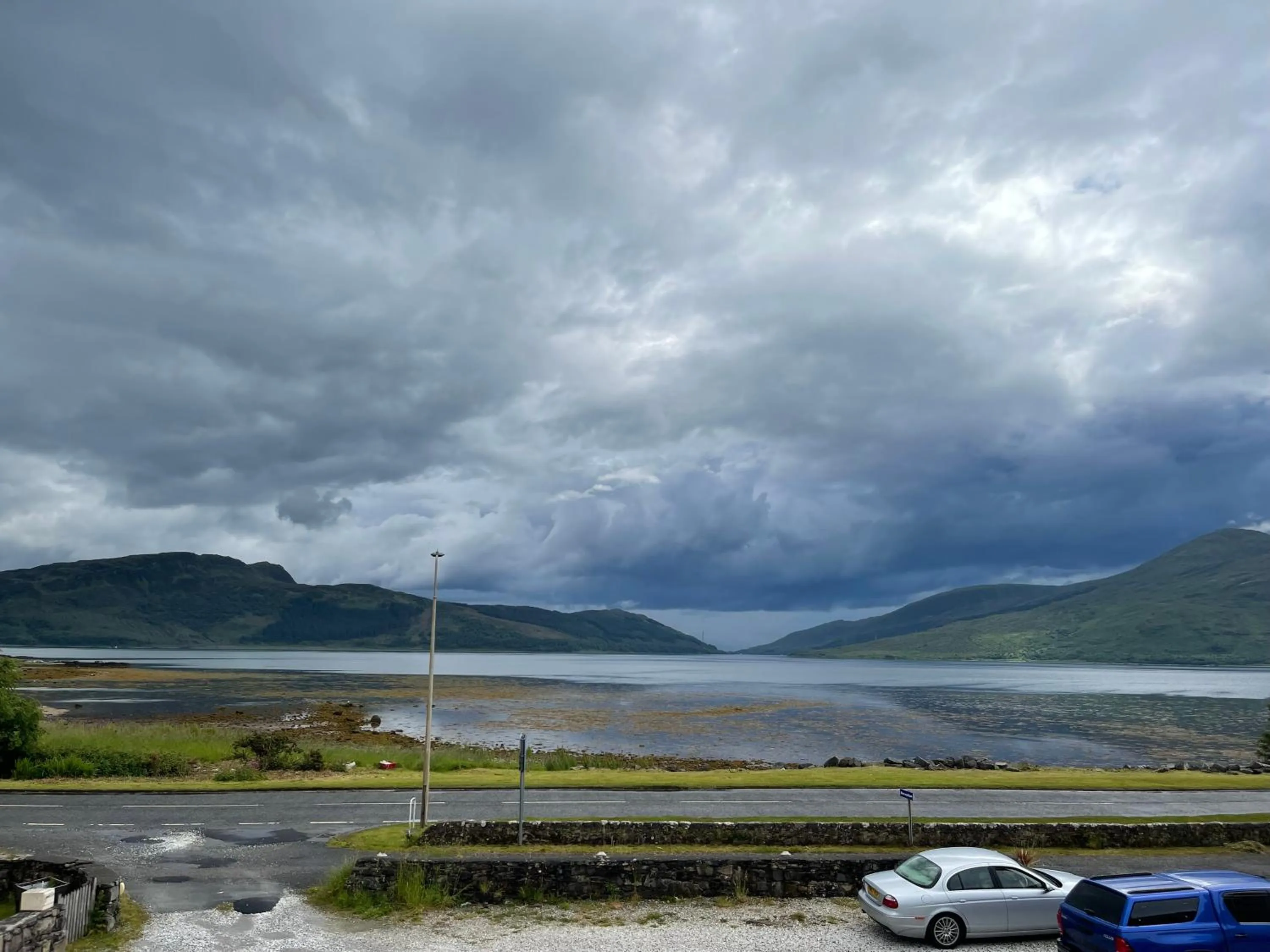 Sea view in Balmacara Hotel