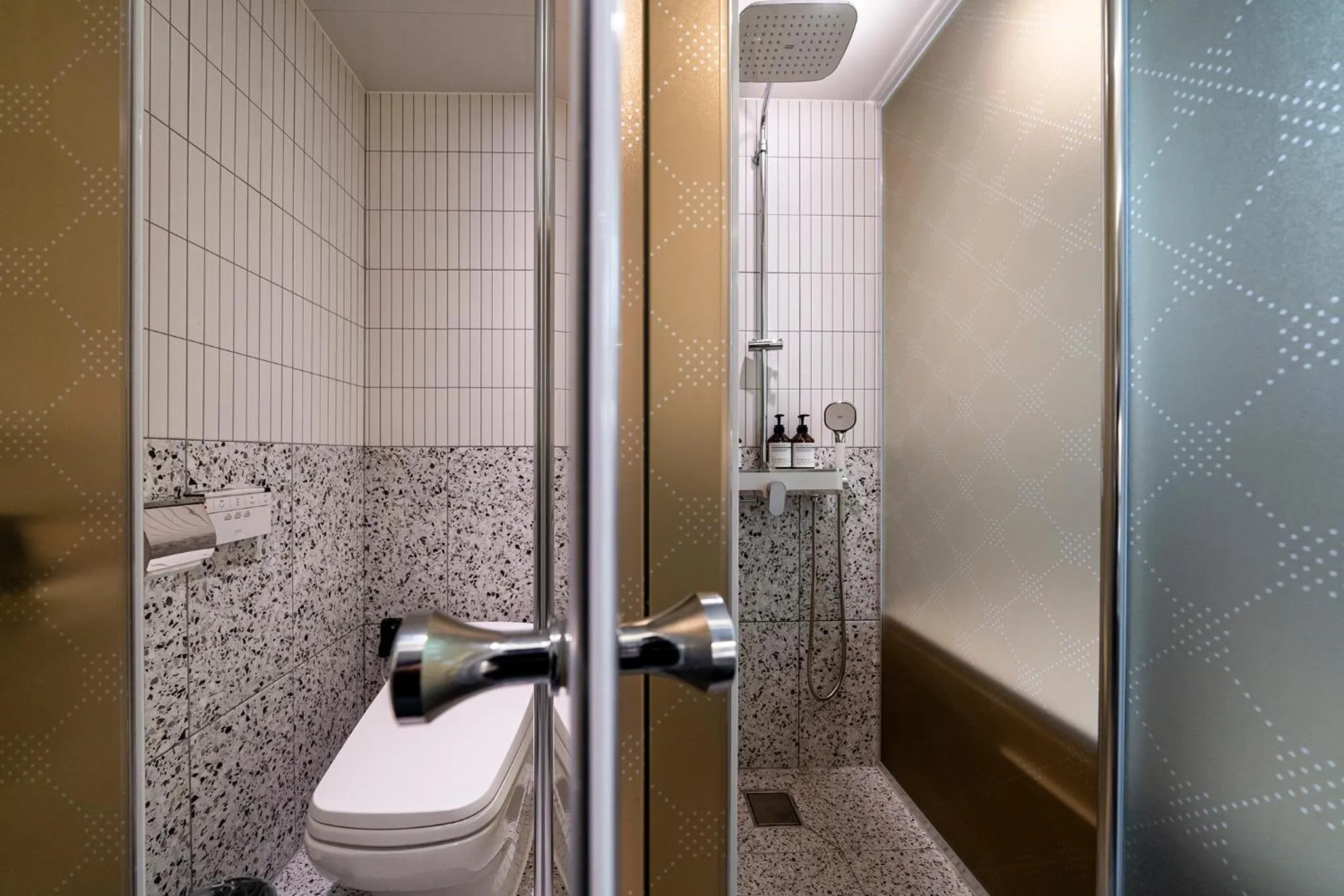 Shower in 충주 어반브라운호텔