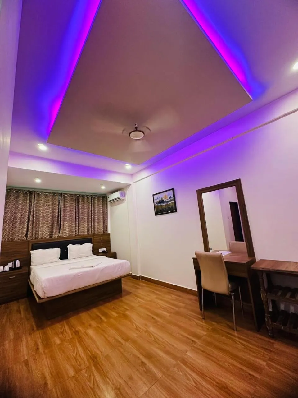 Bed in Goa Holiday Beach Resort