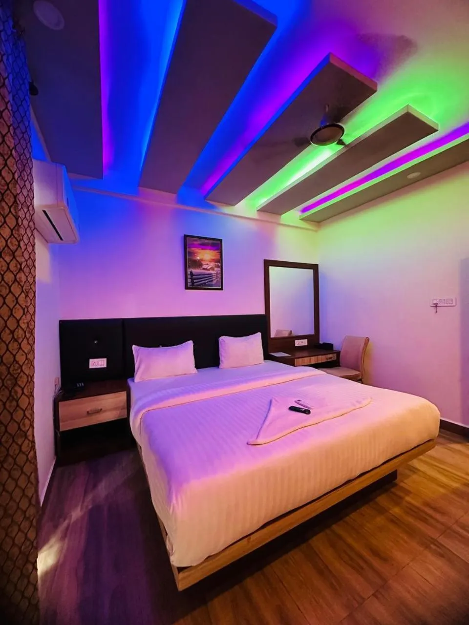 Bedroom in Goa Holiday Beach Resort